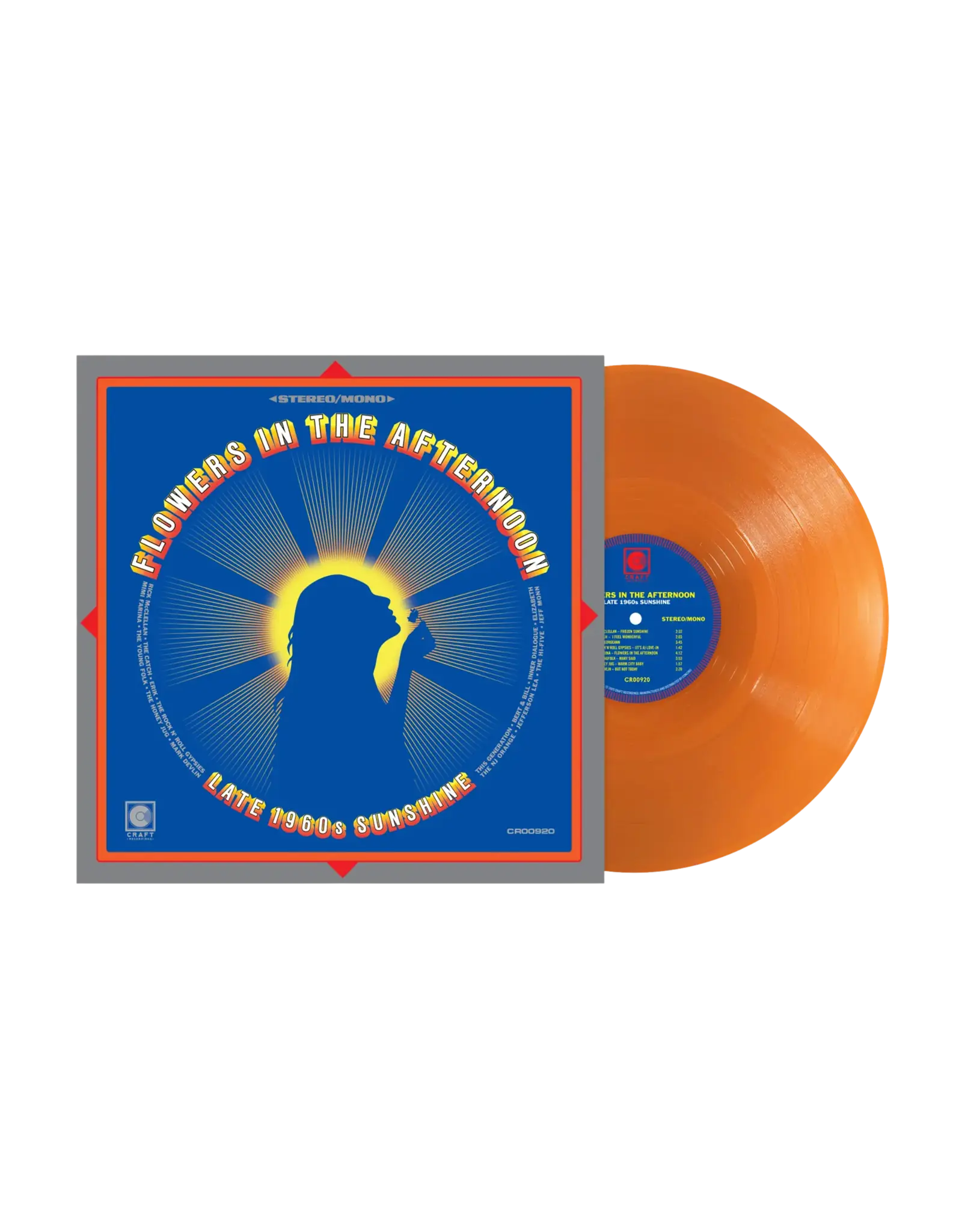 Various - Flowers In The Afternoon: Late 1960s Sunshine (RSD Black Friday) [Orange Vinyl]