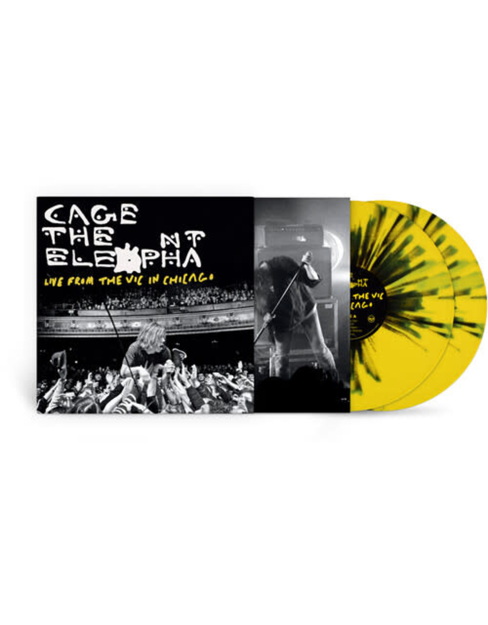 Cage The Elephant - Live From The Vic In Chicago (RSD Black Friday) [Yellow Splatter Vinyl]