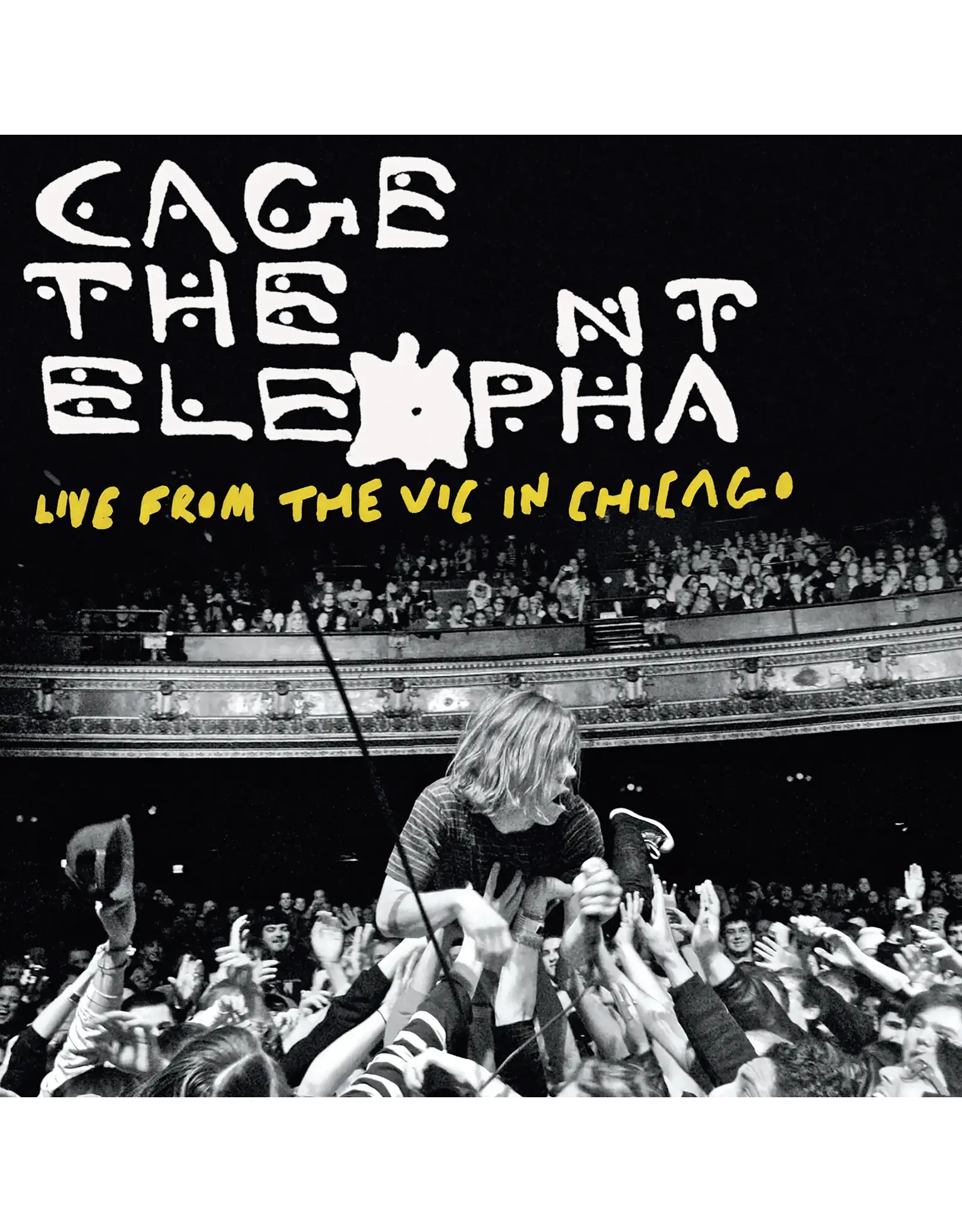 Cage The Elephant - Live From The Vic In Chicago (RSD Black Friday) [Yellow Splatter Vinyl]