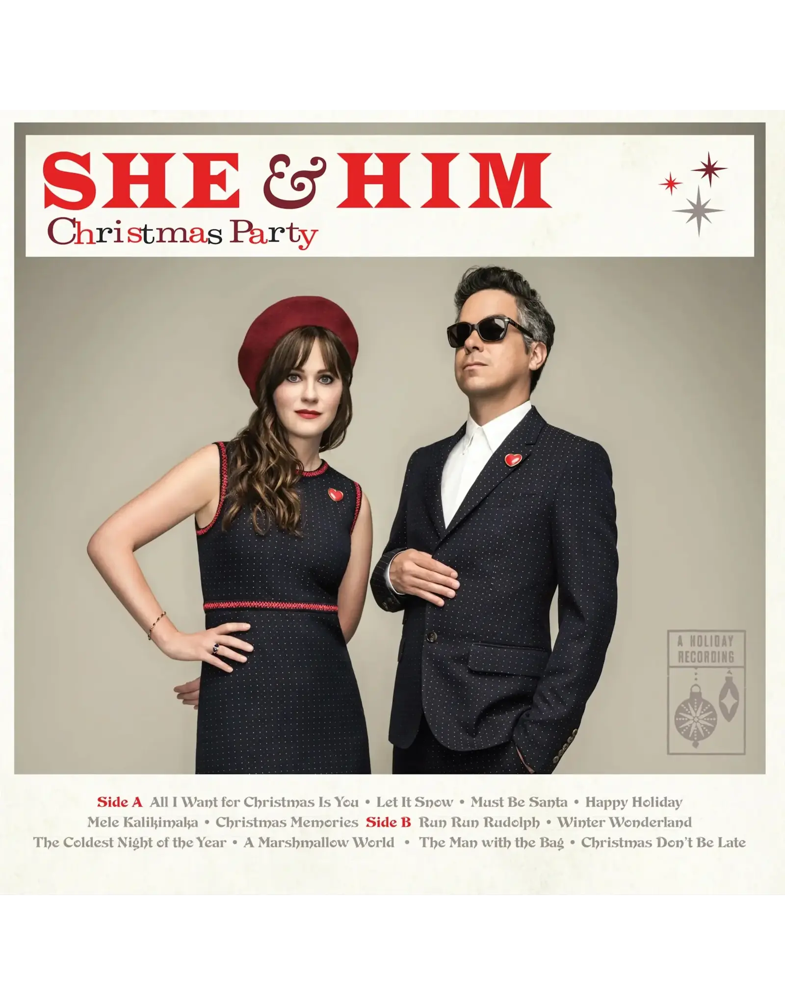 She & Him - Christmas Party (RSD Black Friday) [Snowflake White Vinyl]