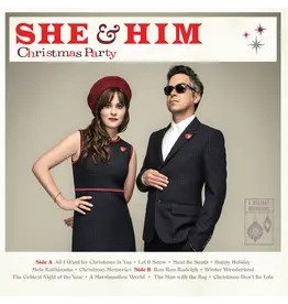 She & Him - Christmas Party (RSD Black Friday) [Snowflake White Vinyl]