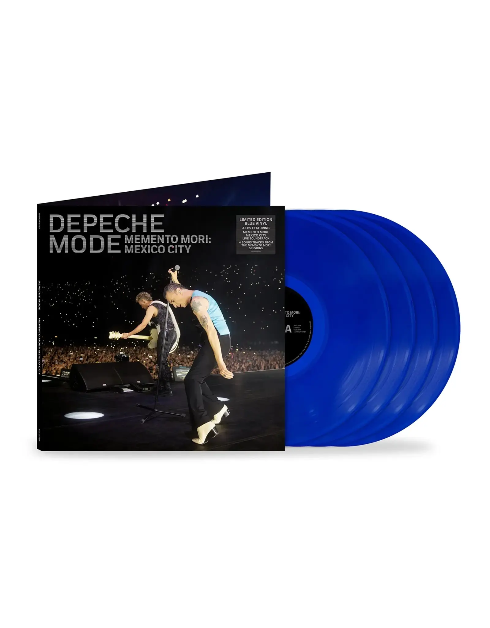 Depeche Mode - Memento Mori: Mexico City (Blue Vinyl) [4LP]