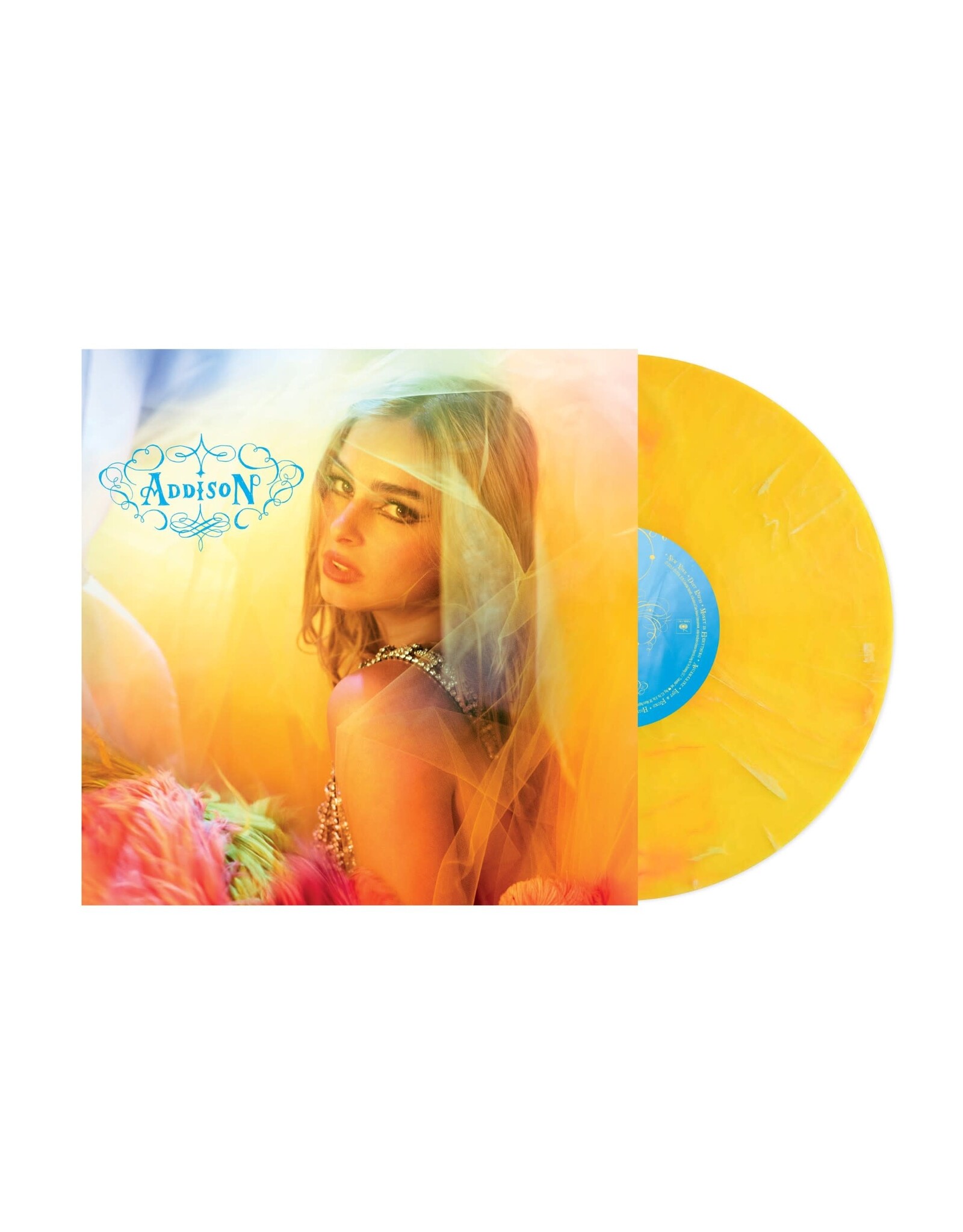 Addison Rae - Addison (Yellow Marble Vinyl)
