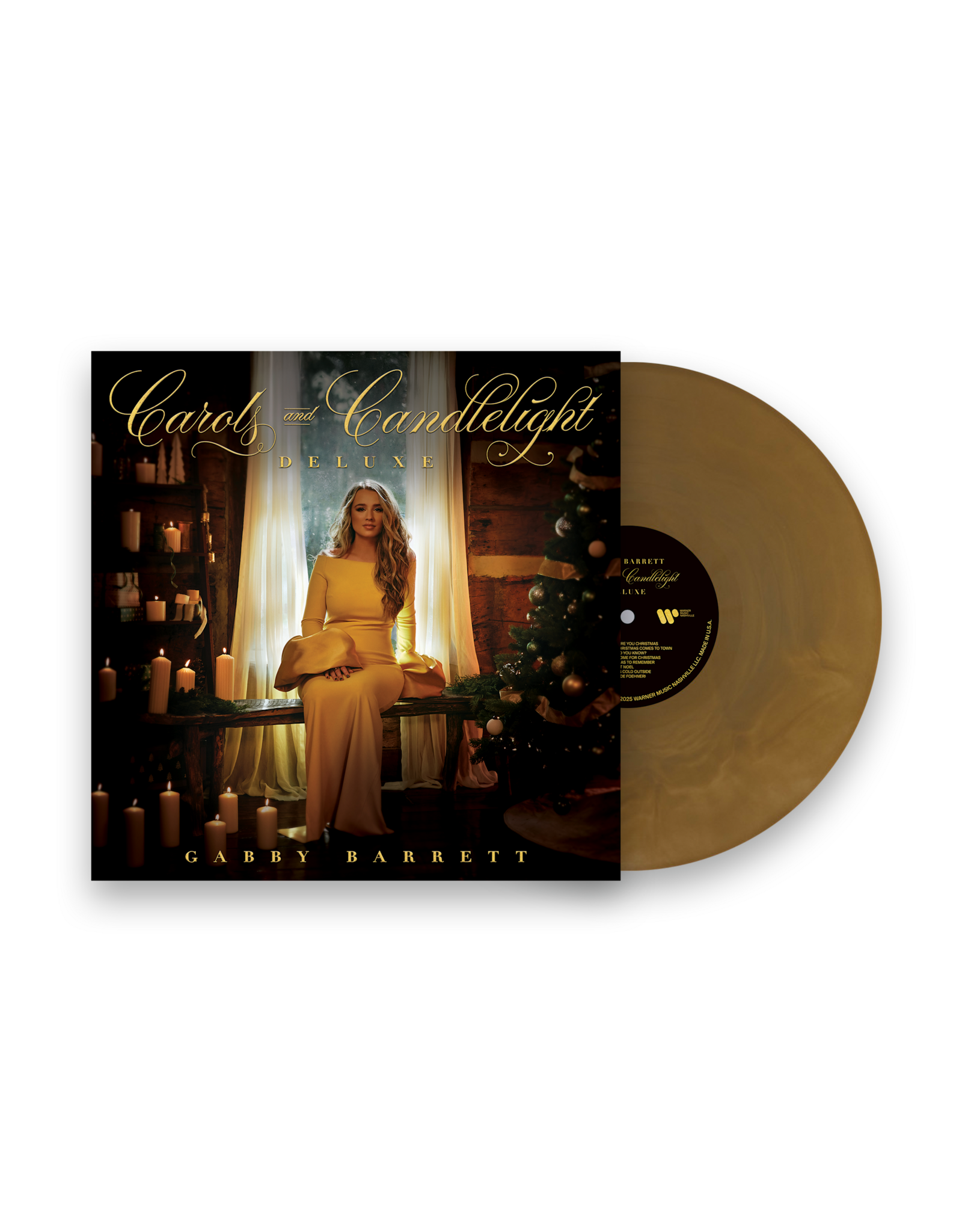Gabby Barrett - Carols And Candlelight (Deluxe) [Gold Vinyl]
