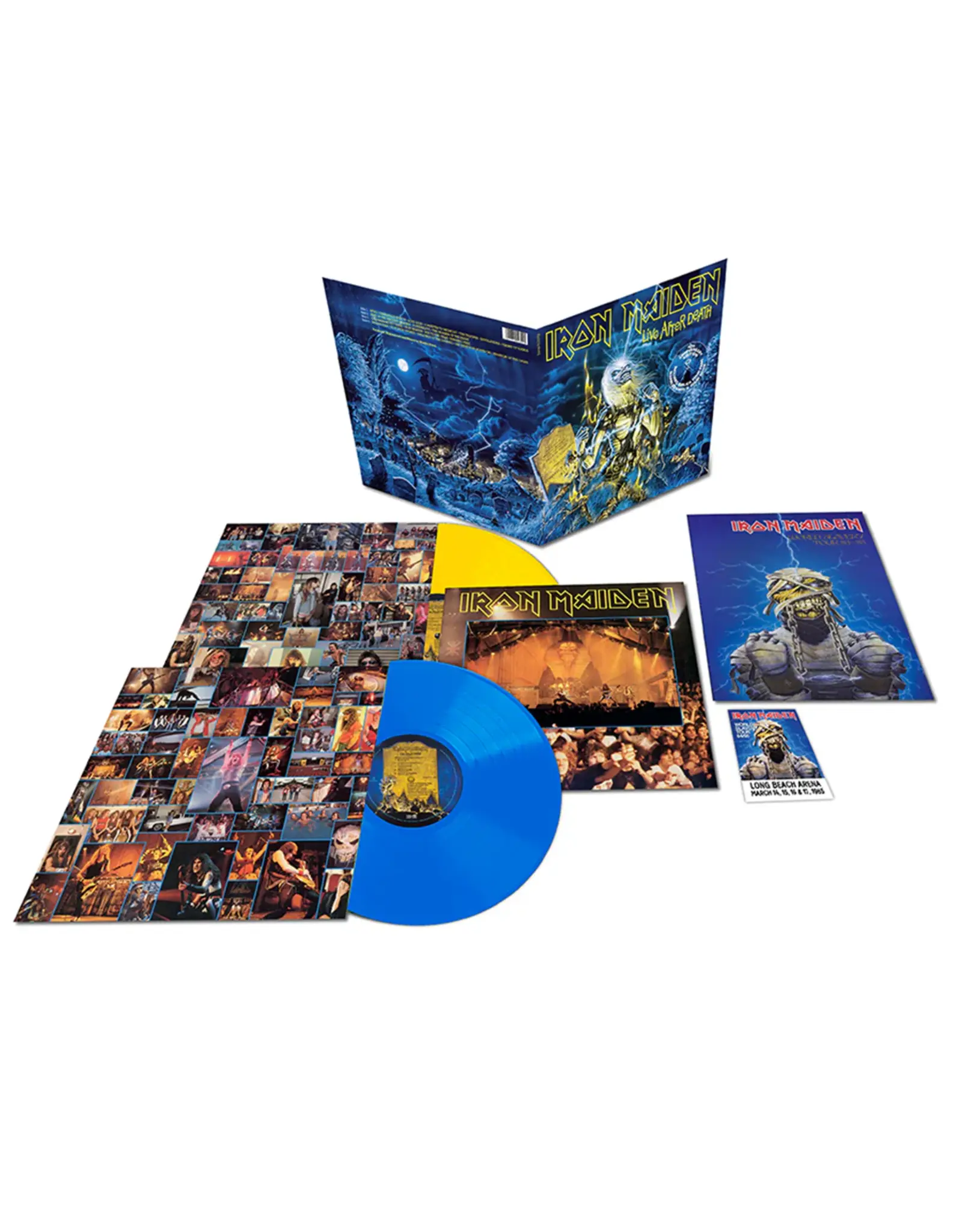 Iron Maiden - Live After Death (40th Anniversary) [Blue & Yellow Vinyl]