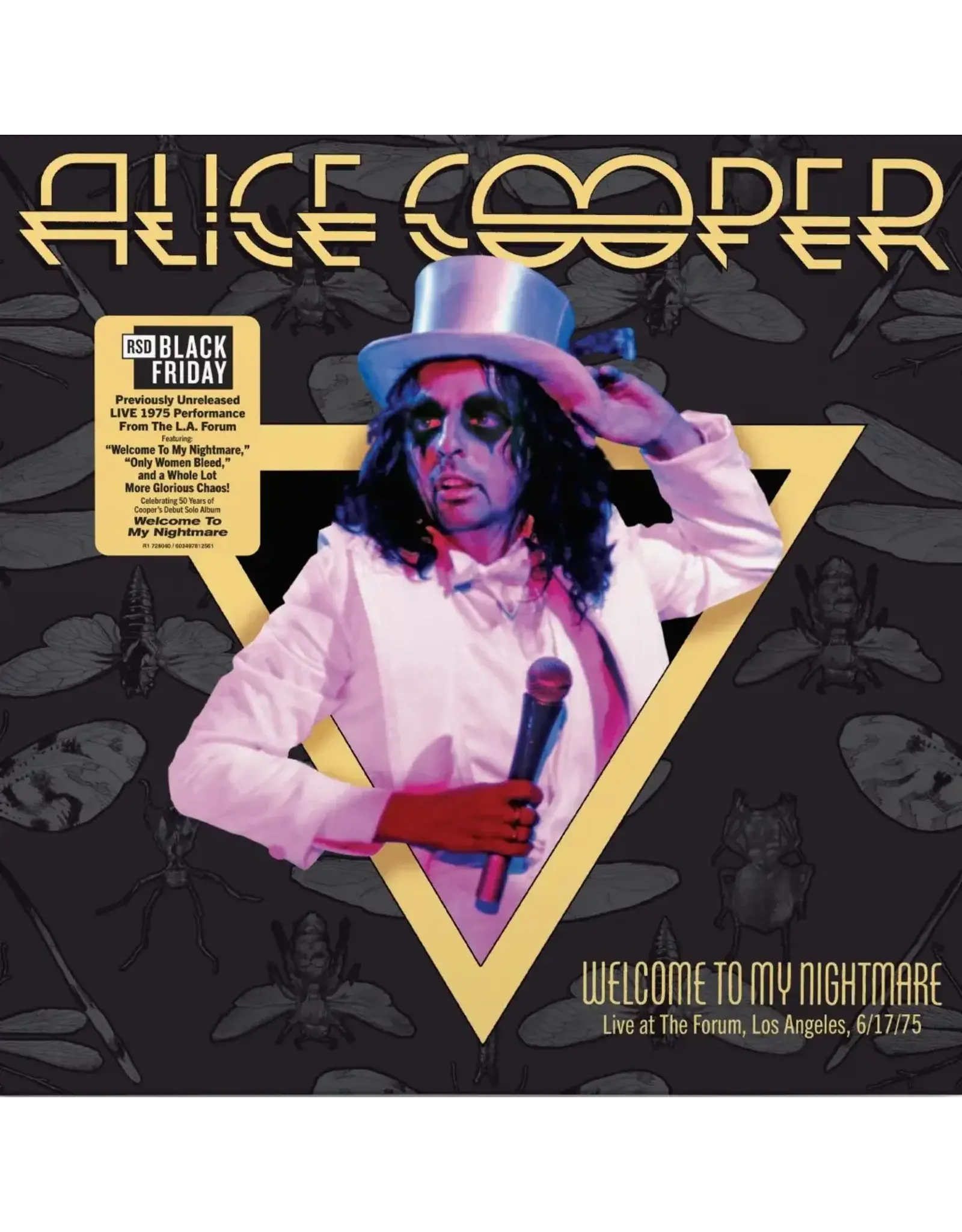 Alice Cooper - Welcome To My Nightmare: Live From the Forum 6/17/75 (RSD Black Friday)