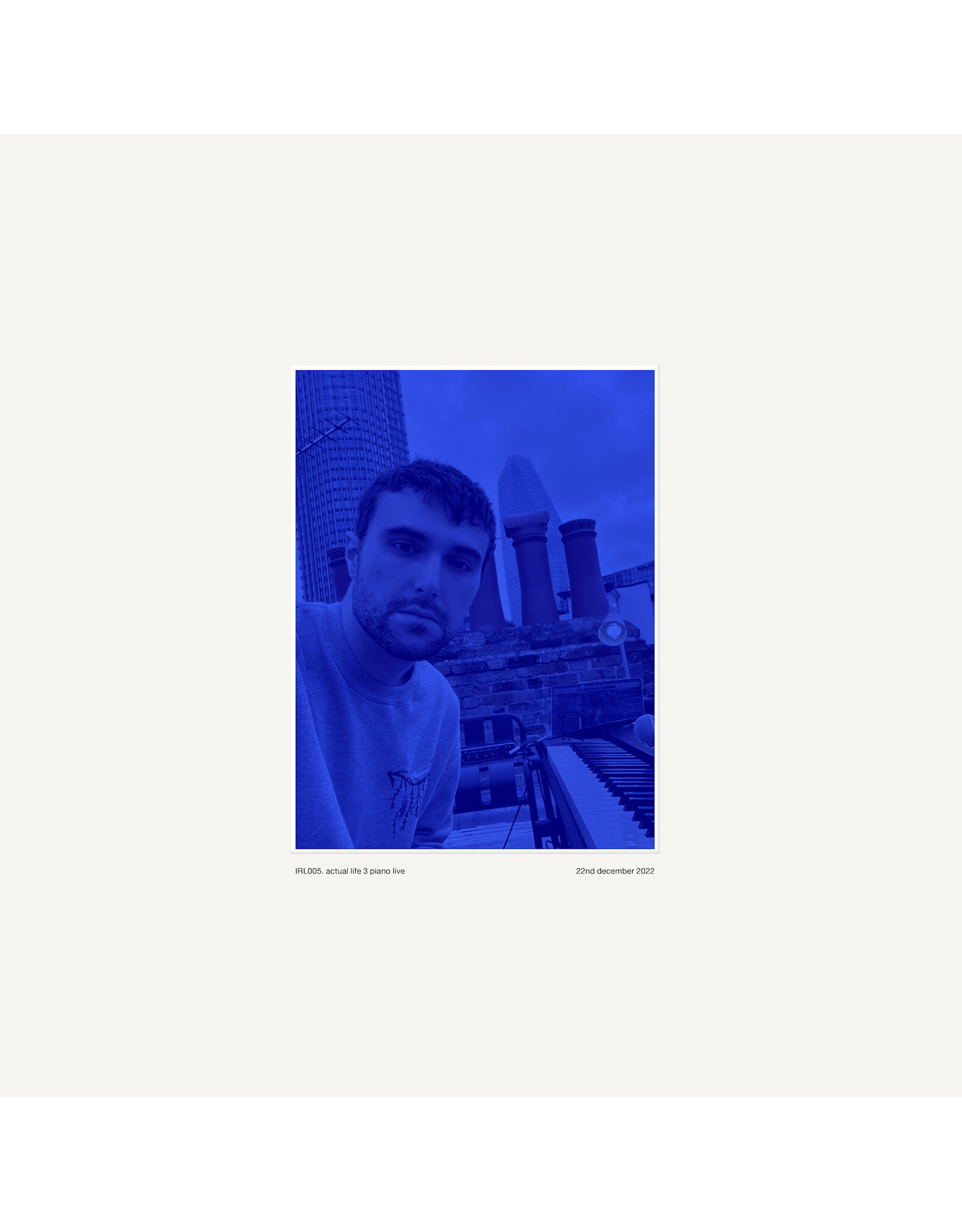 Fred Again.. - Actual Life 3 Piano Live (22nd December 2022) IRL005 (RSD Black Friday) [Magnolia Vinyl]