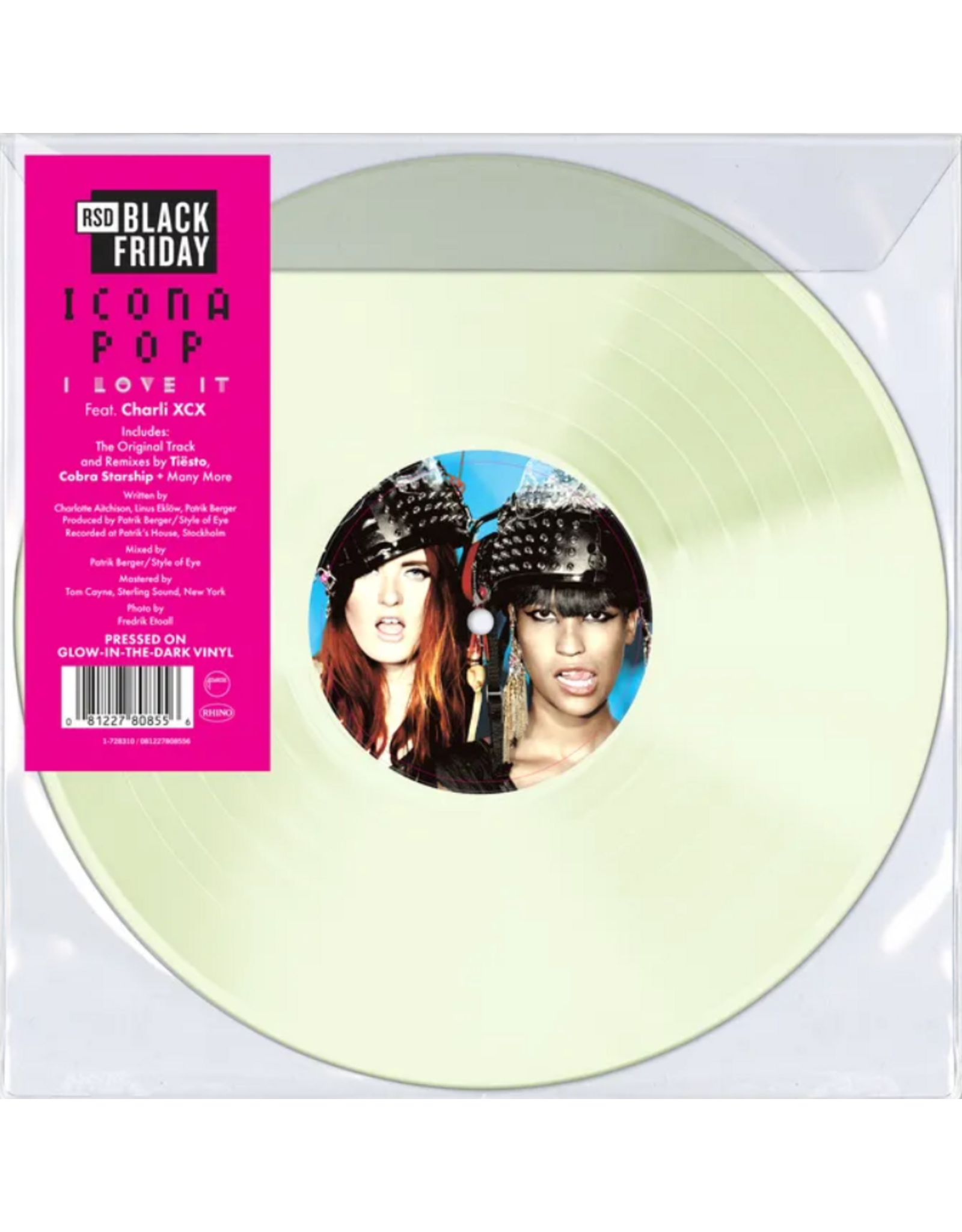 Icona Pop & Charli XCX - I Love It (RSD Black Friday) [Glow-In-The-Dark 12" Vinyl]