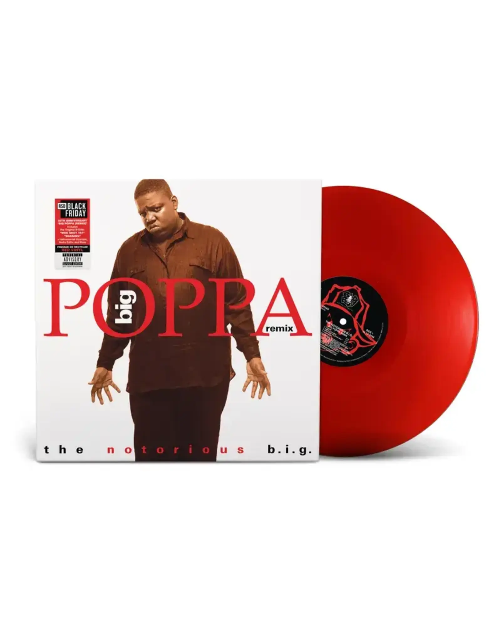 The Notorious B.I.G. - Big Poppa: Remix (RSD Black Friday) [Red Vinyl]