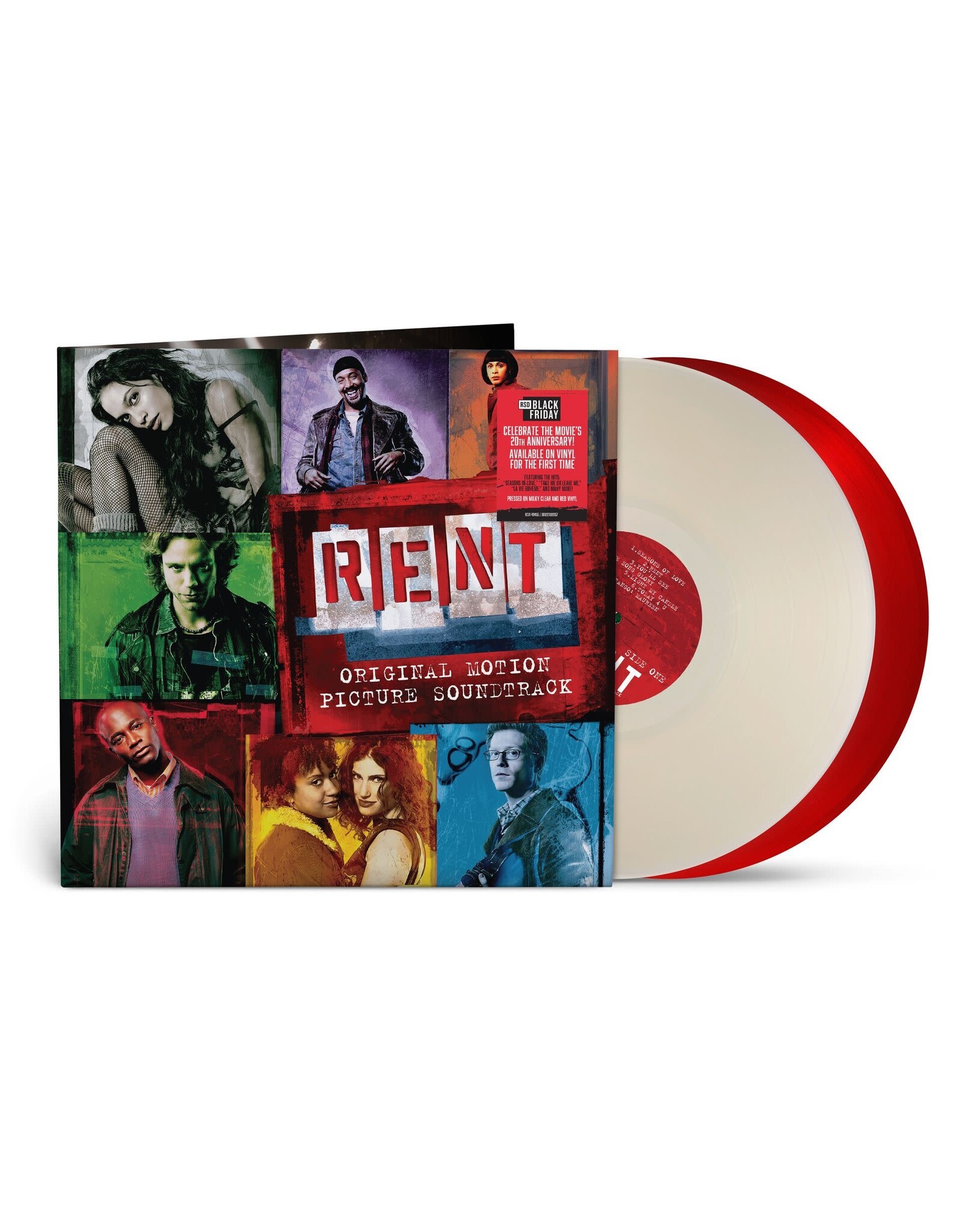 Various - Rent: Original Motion Picture Soundtrack (RSD Black Friday) [Red & Milky Clear Vinyl]