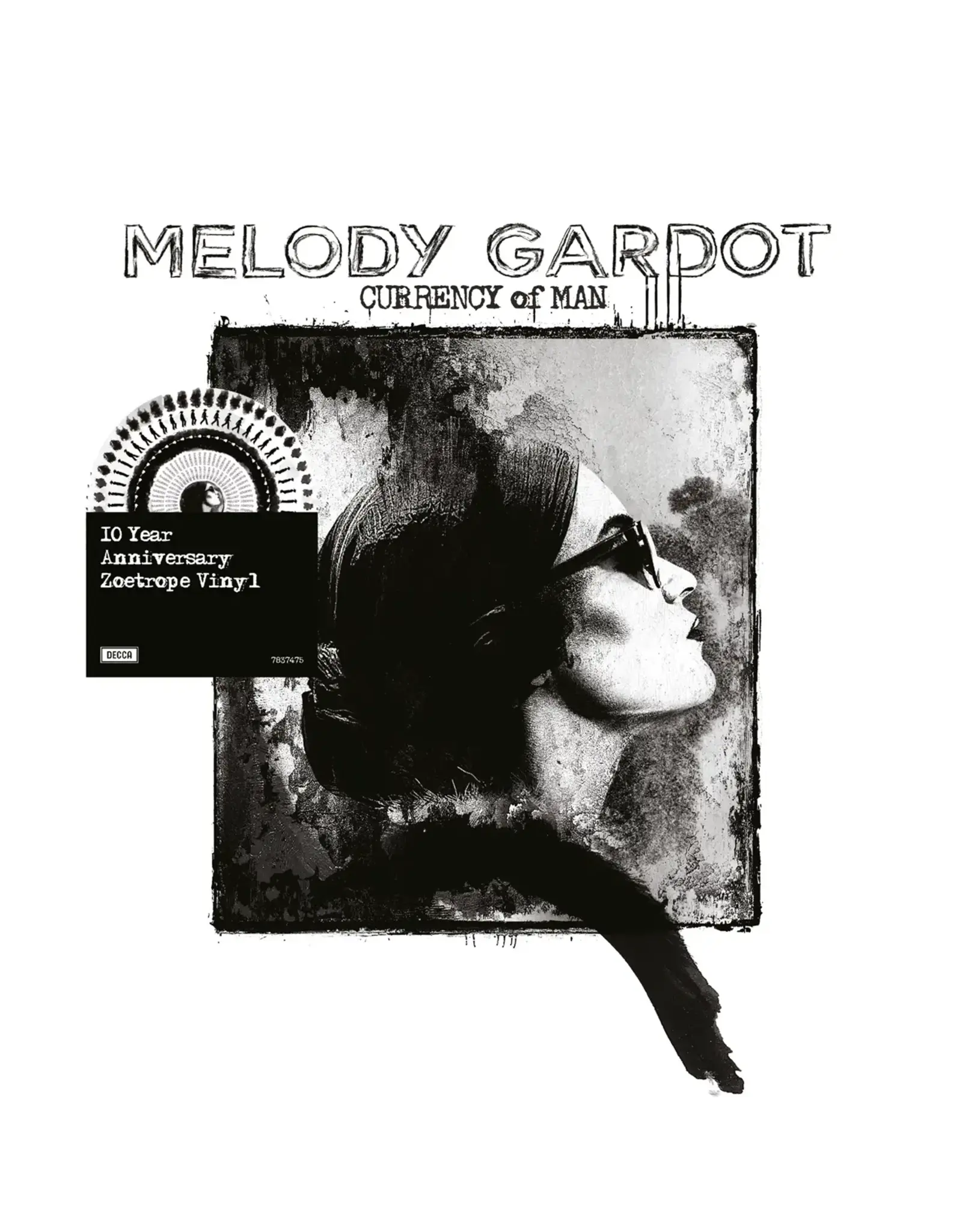Melody Gardot - Currency Of Man (10th Anniversary) [Zoetrope Vinyl]