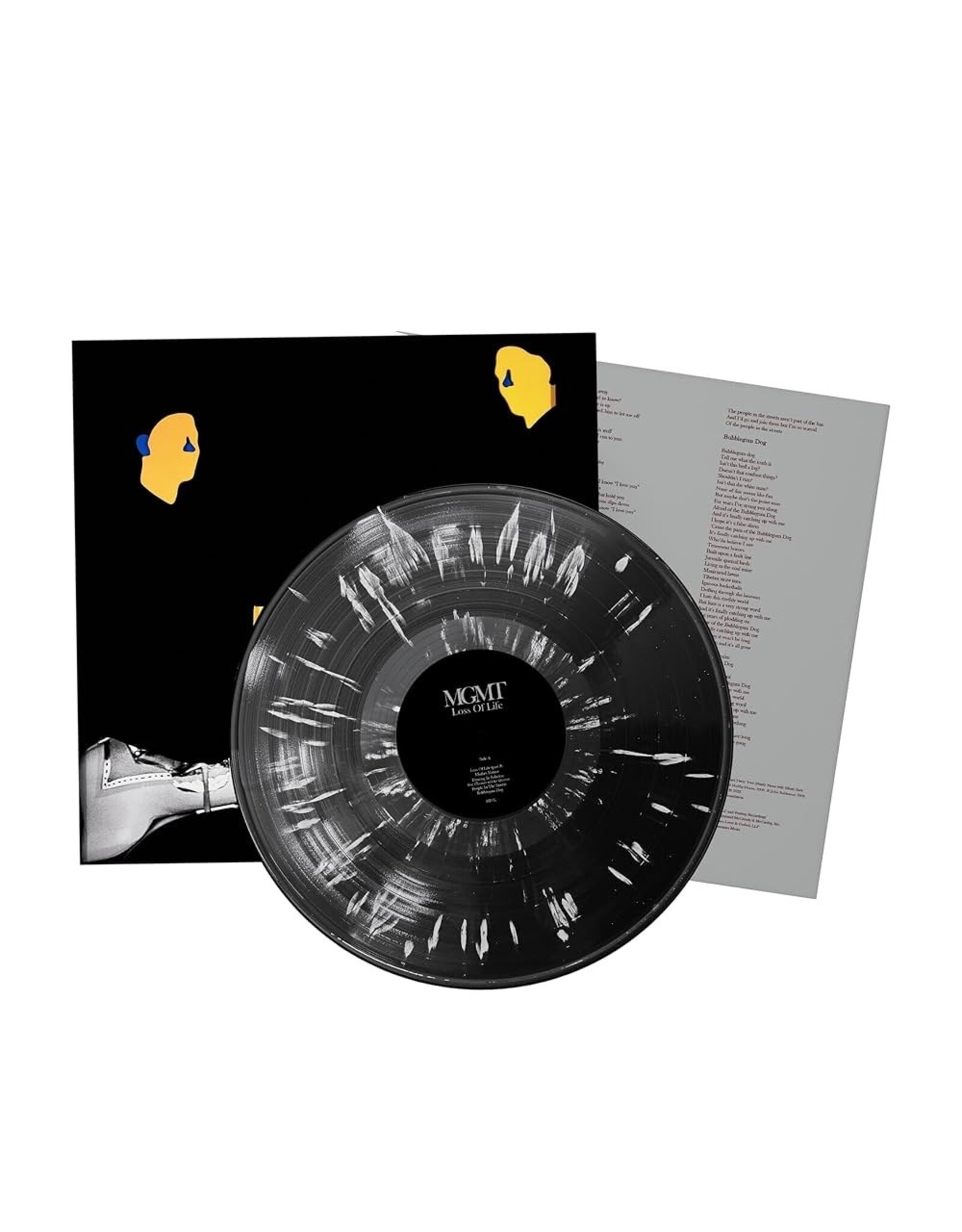 MGMT - Loss Of Life (Black and Grey Splatter Vinyl)