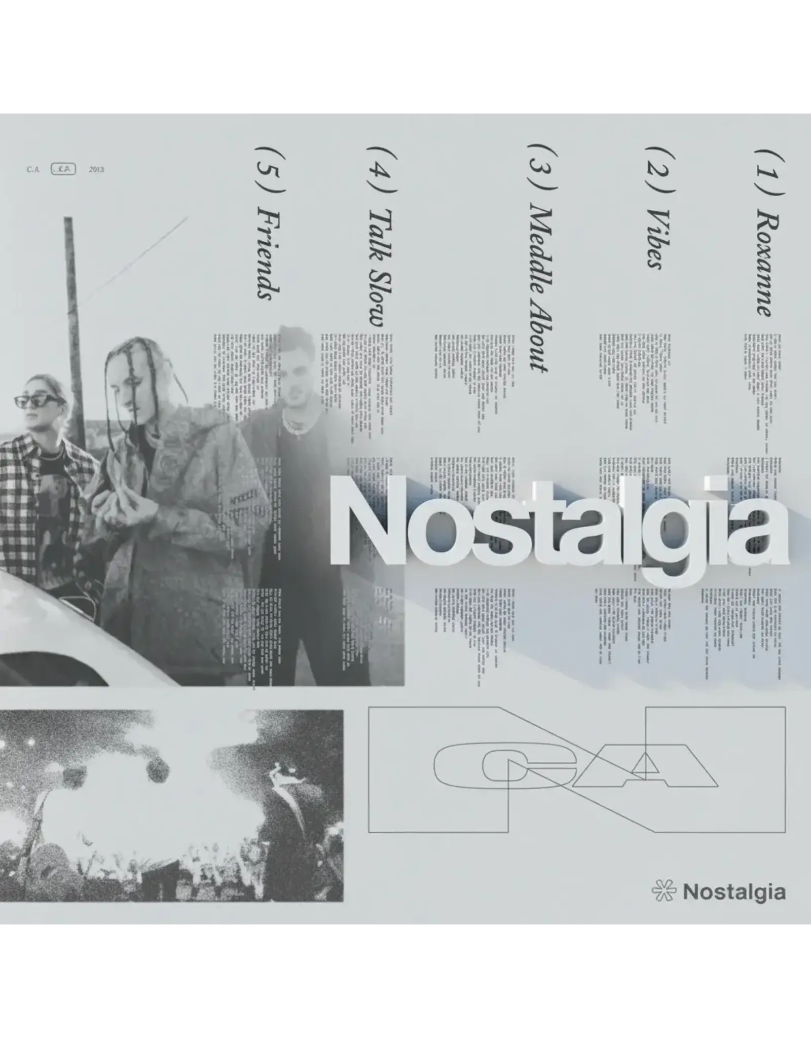 Chase Atlantic - Nostalgia (White Vinyl)