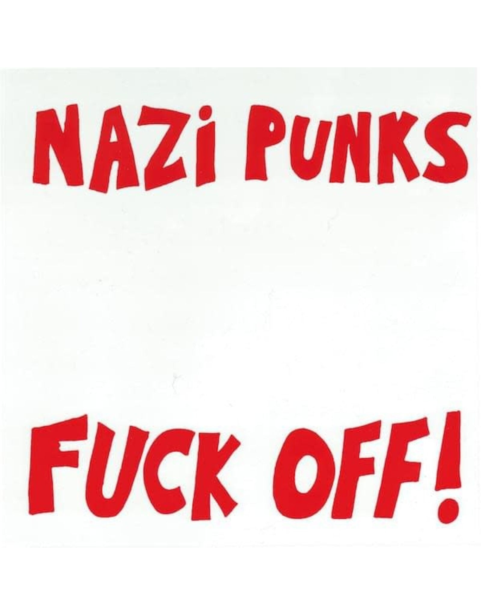 Dead Kennedys - Nazi Punks Fuck Off / Moral Majority (7" Vinyl)