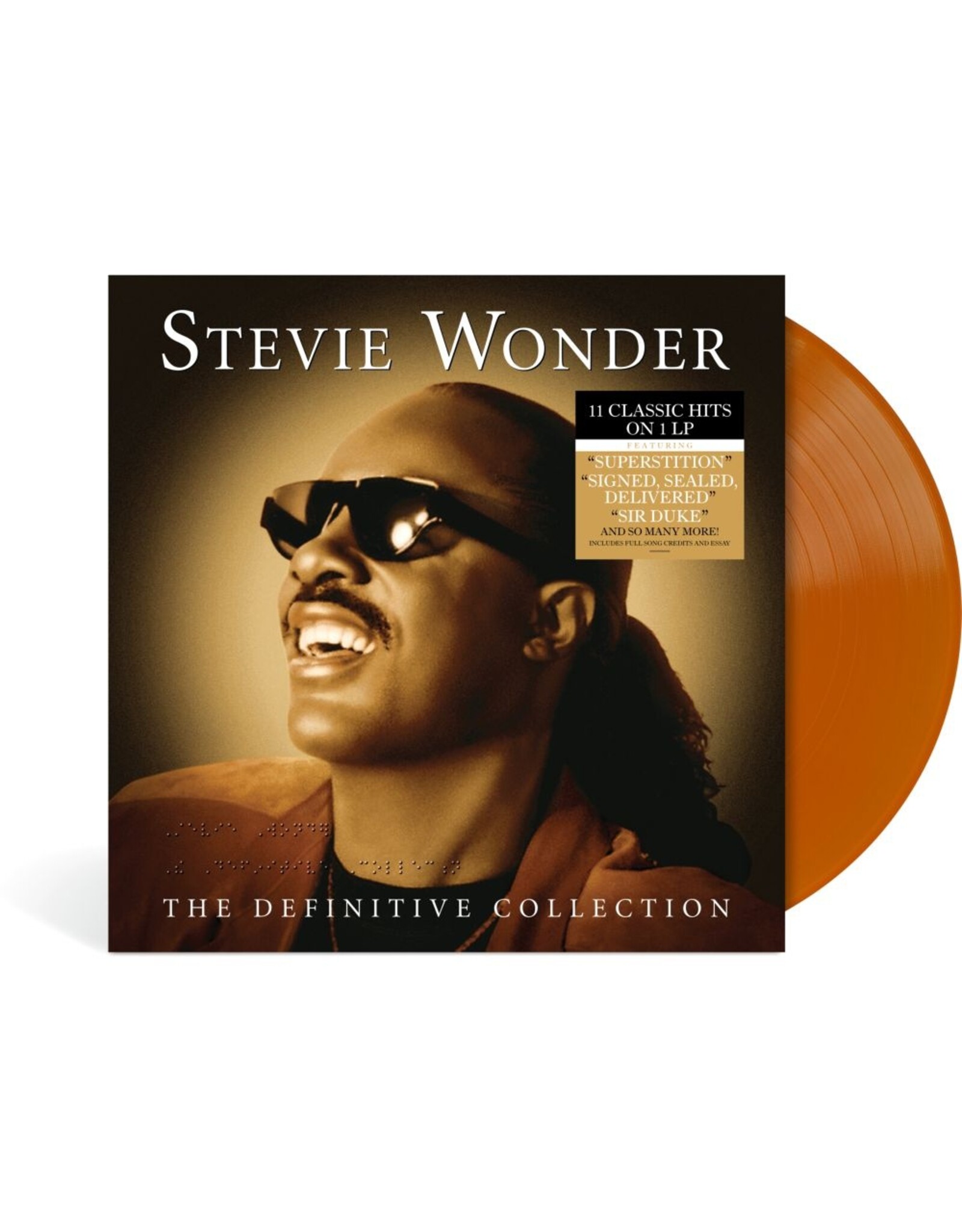Stevie Wonder - The Definitive Collection (Orange Vinyl)
