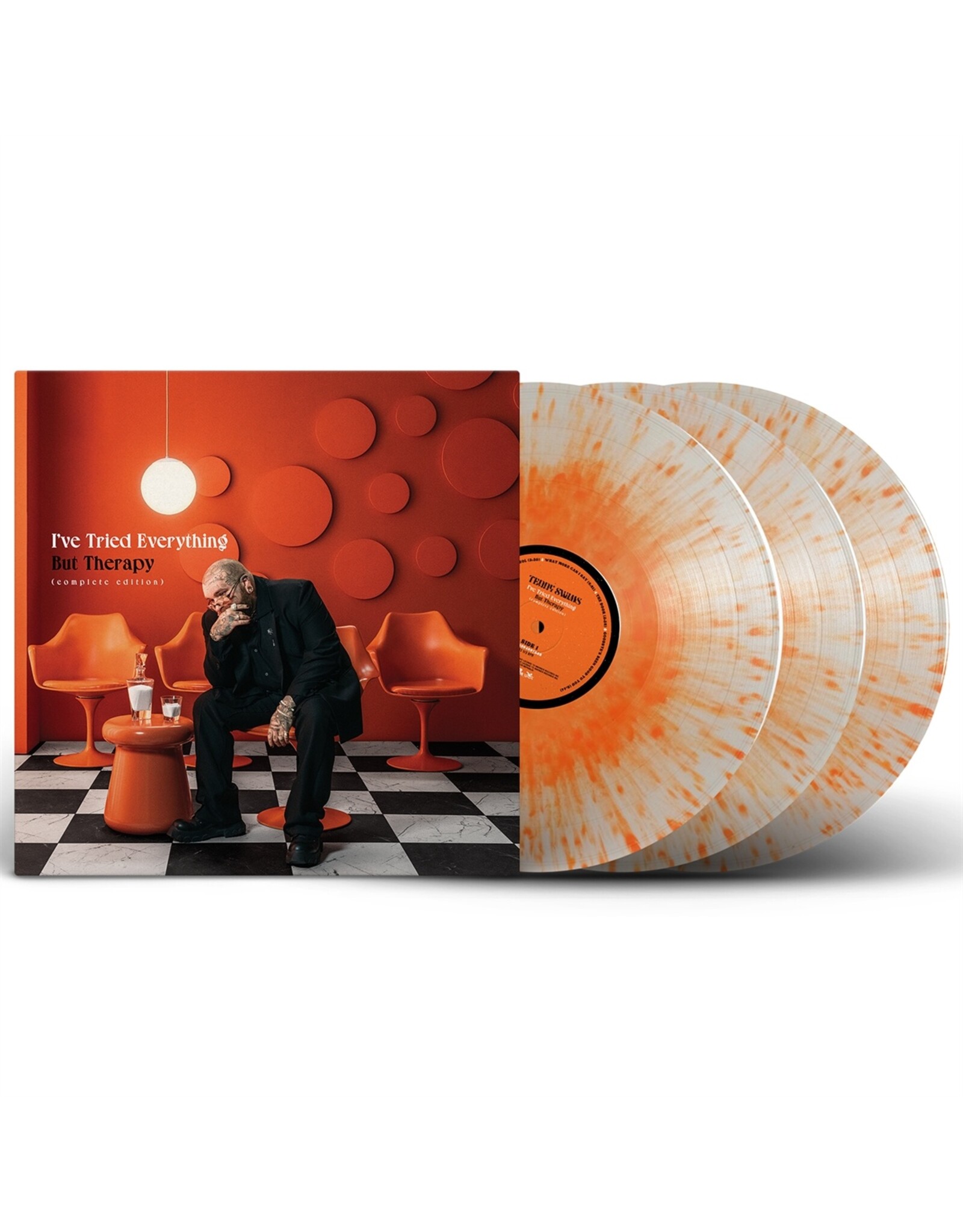 Teddy Swims - I've Tried Everything But Therapy (Complete Edition) [Milky Clear and Orange Splatter Vinyl]