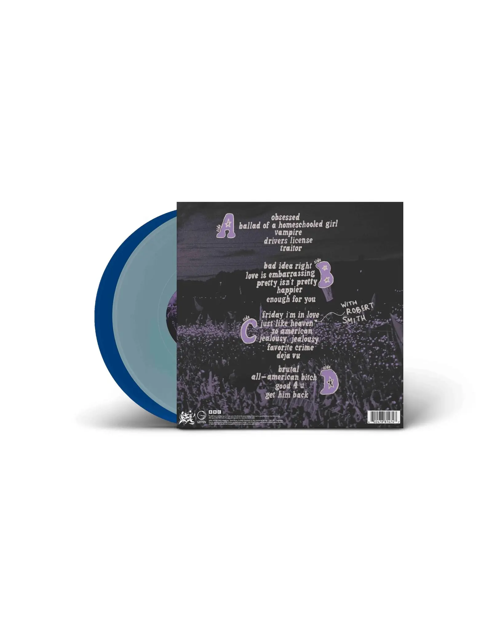 Olivia Rodrigo - Live From Glastonbury (a BBC Recording) [Magenta / Periwinkle Vinyl]