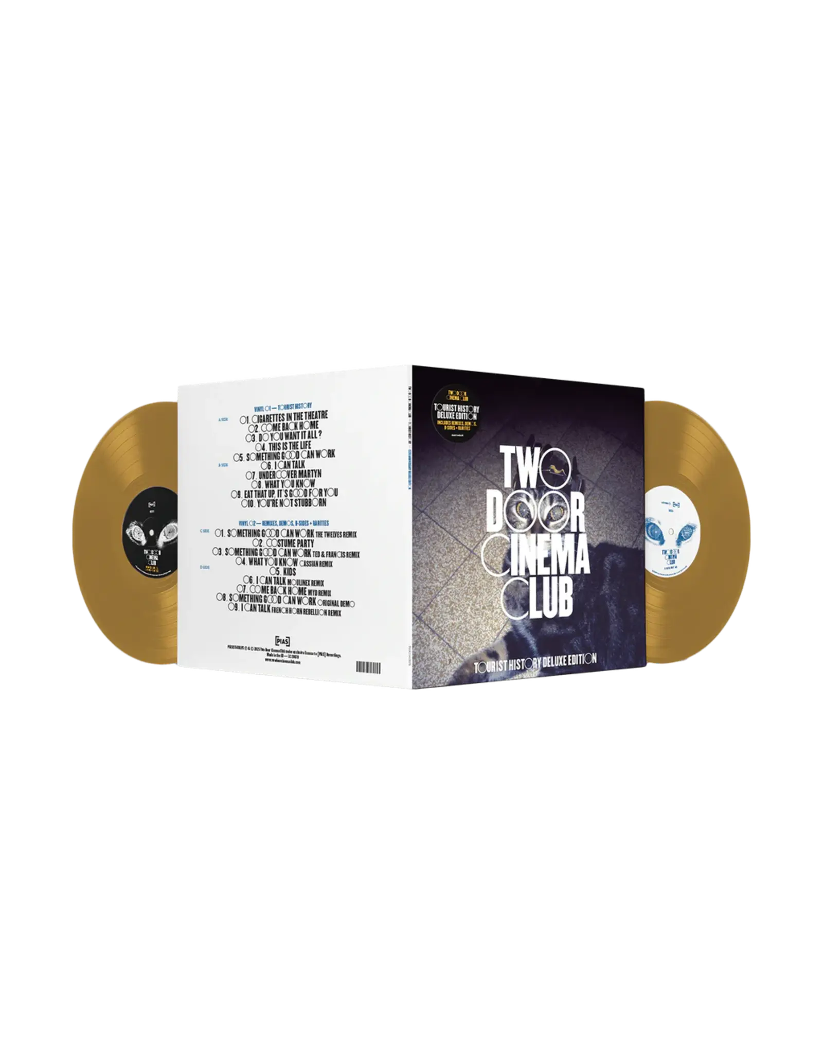 Two Door Cinema Club - Tourist History (Deluxe Edition) [Exclusive Gold Vinyl]