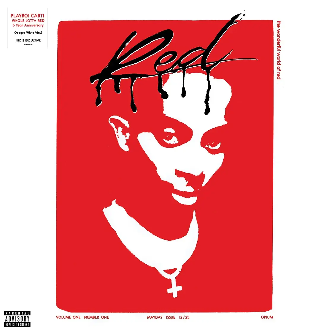 洋楽 WHOLE LOTTA RED 5YEAR EDITION Exclusive Playboi Carti - Whole Lotta Red (5th Anniversary) {White Vinyl