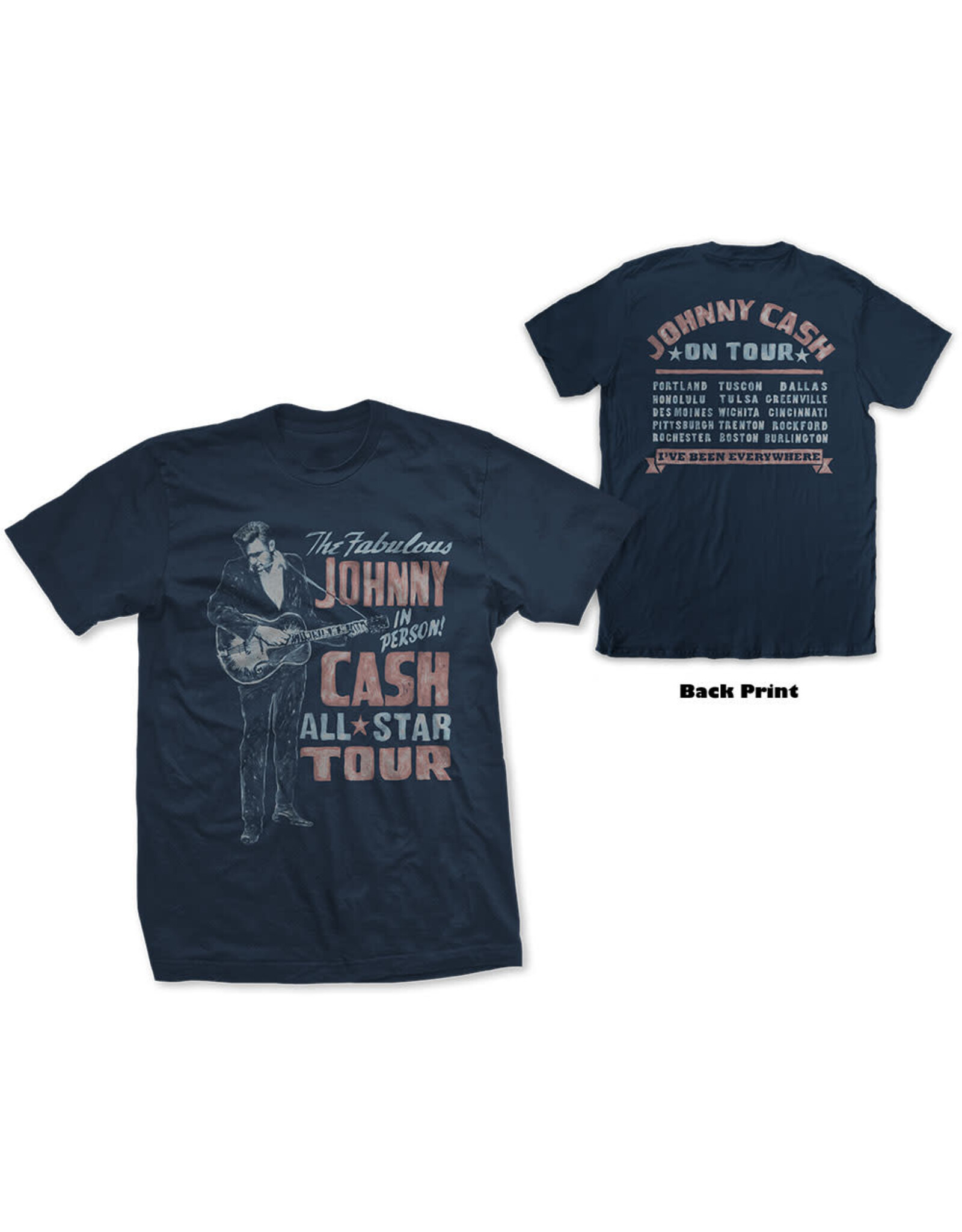 Johnny Cash / All Star Tour Tee