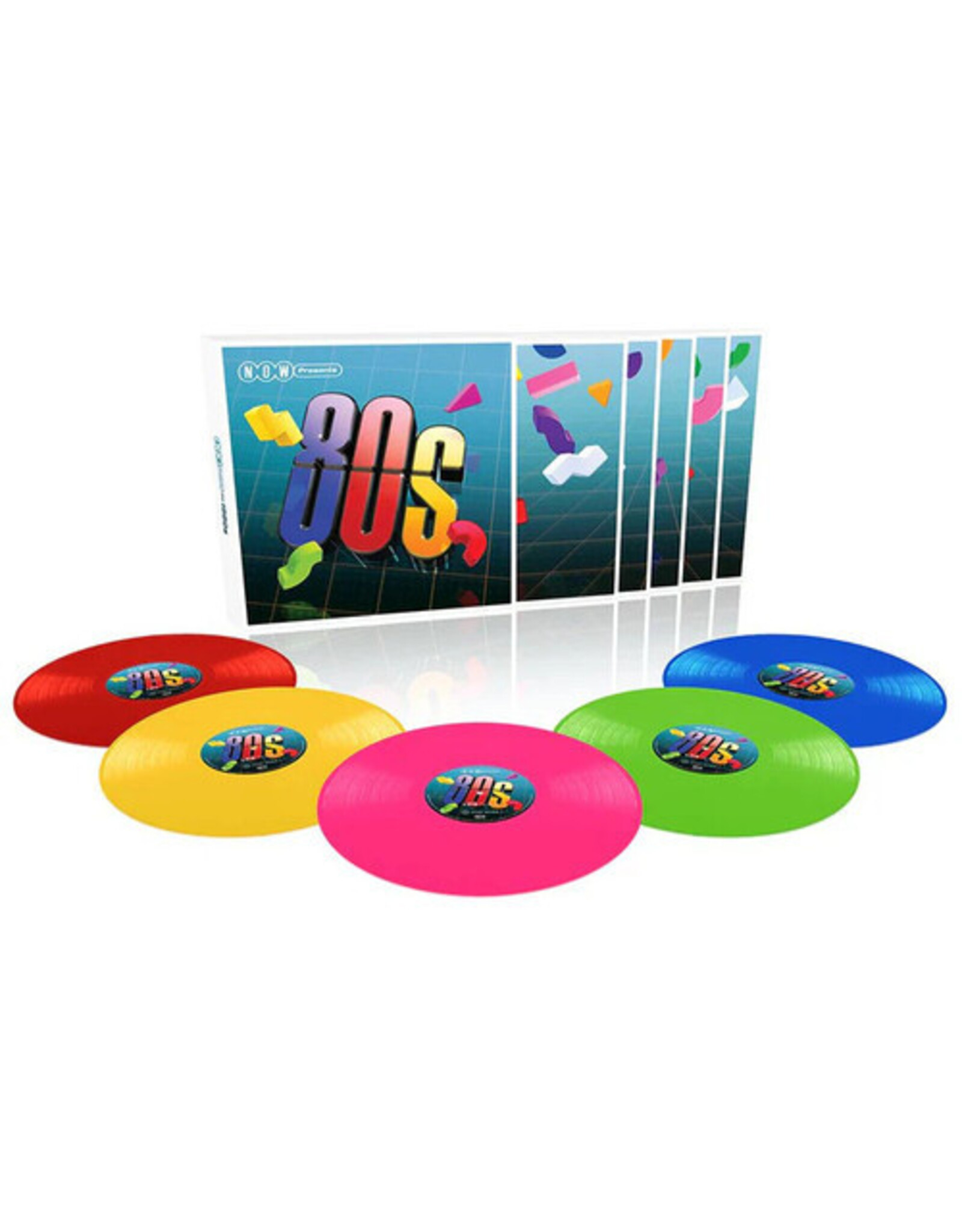 Various - Now Presents The 1980s (5LP) [Colour Vinyl]