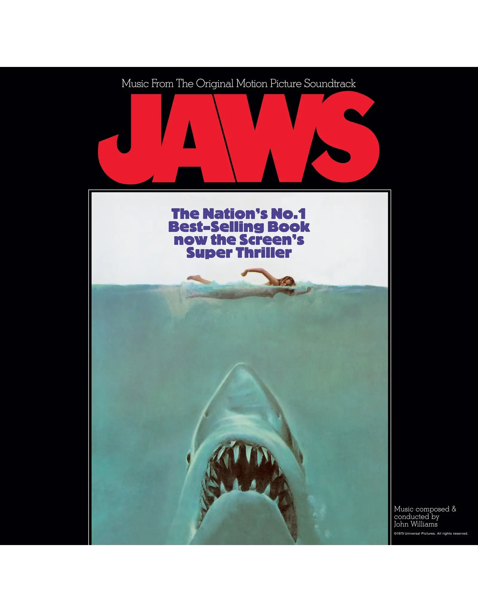 John Williams - Jaws (50th Anniversary) [Blue & Red Splatter Vinyl]