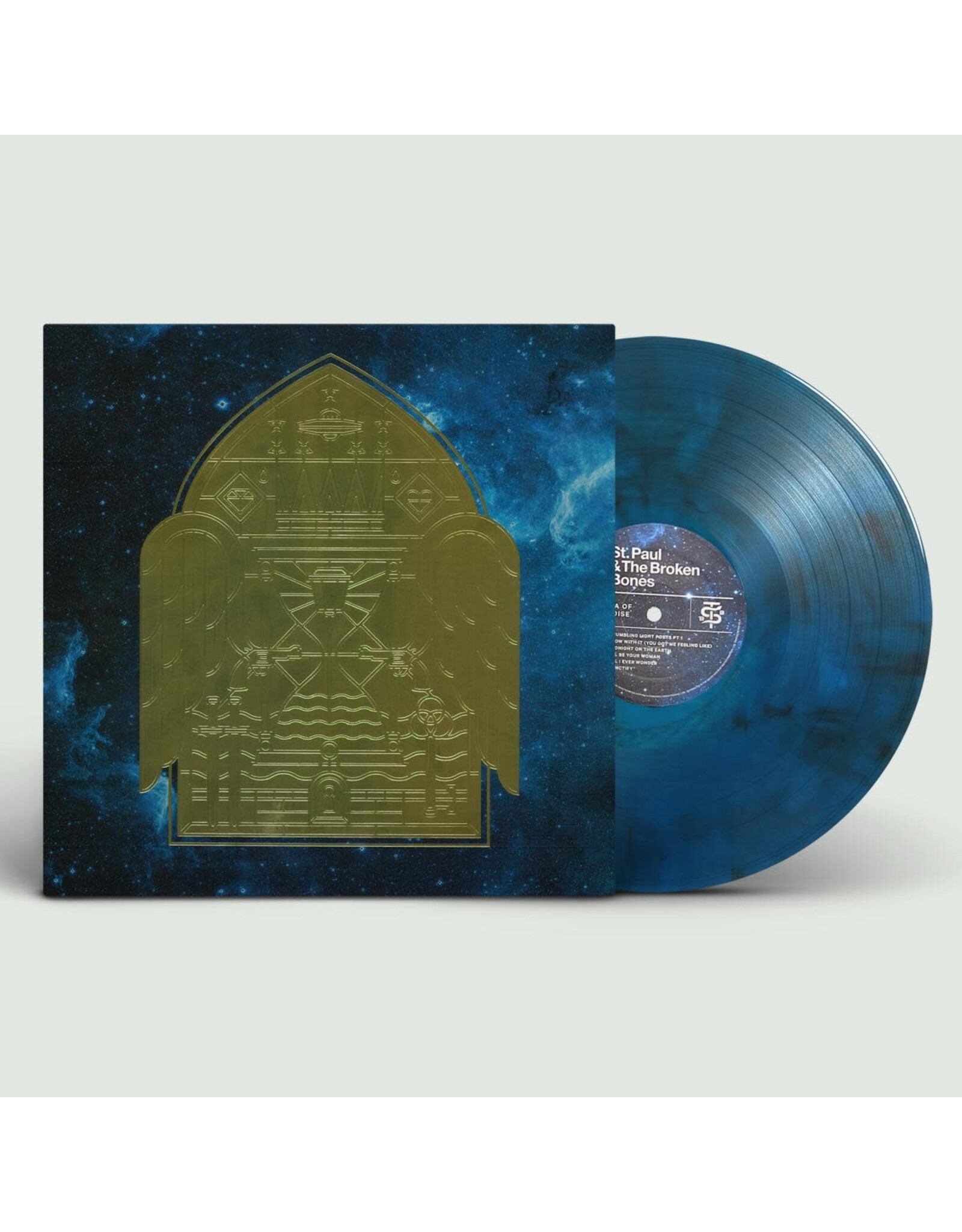 St. Paul and The Broken Bones - Sea of Noise (Red's Project) [Blue Smoke Vinyl]