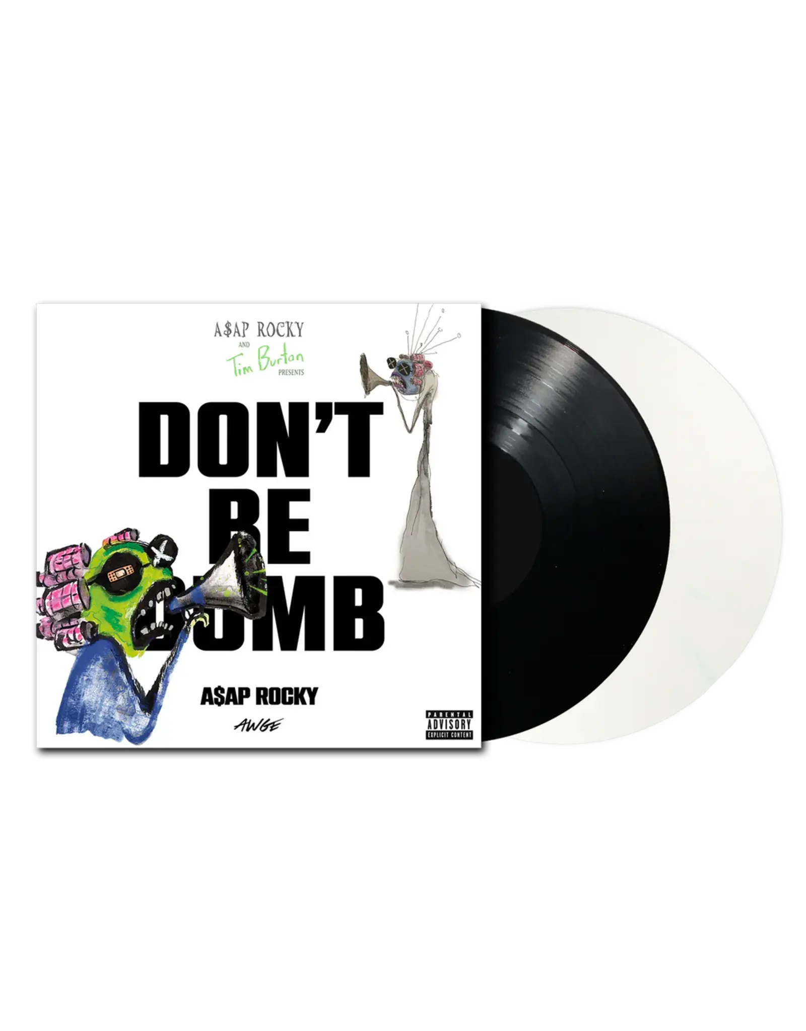 A$AP Rocky - Don't Be Dumb (Black & White Vinyl)