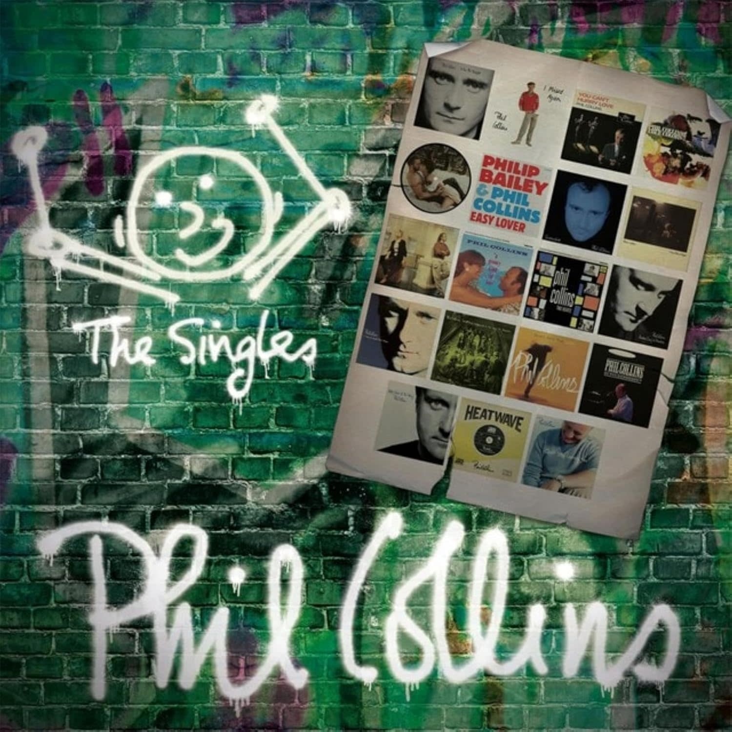 Phil Collins - The Singles (Magenta and Green Vinyl) - Pop Music