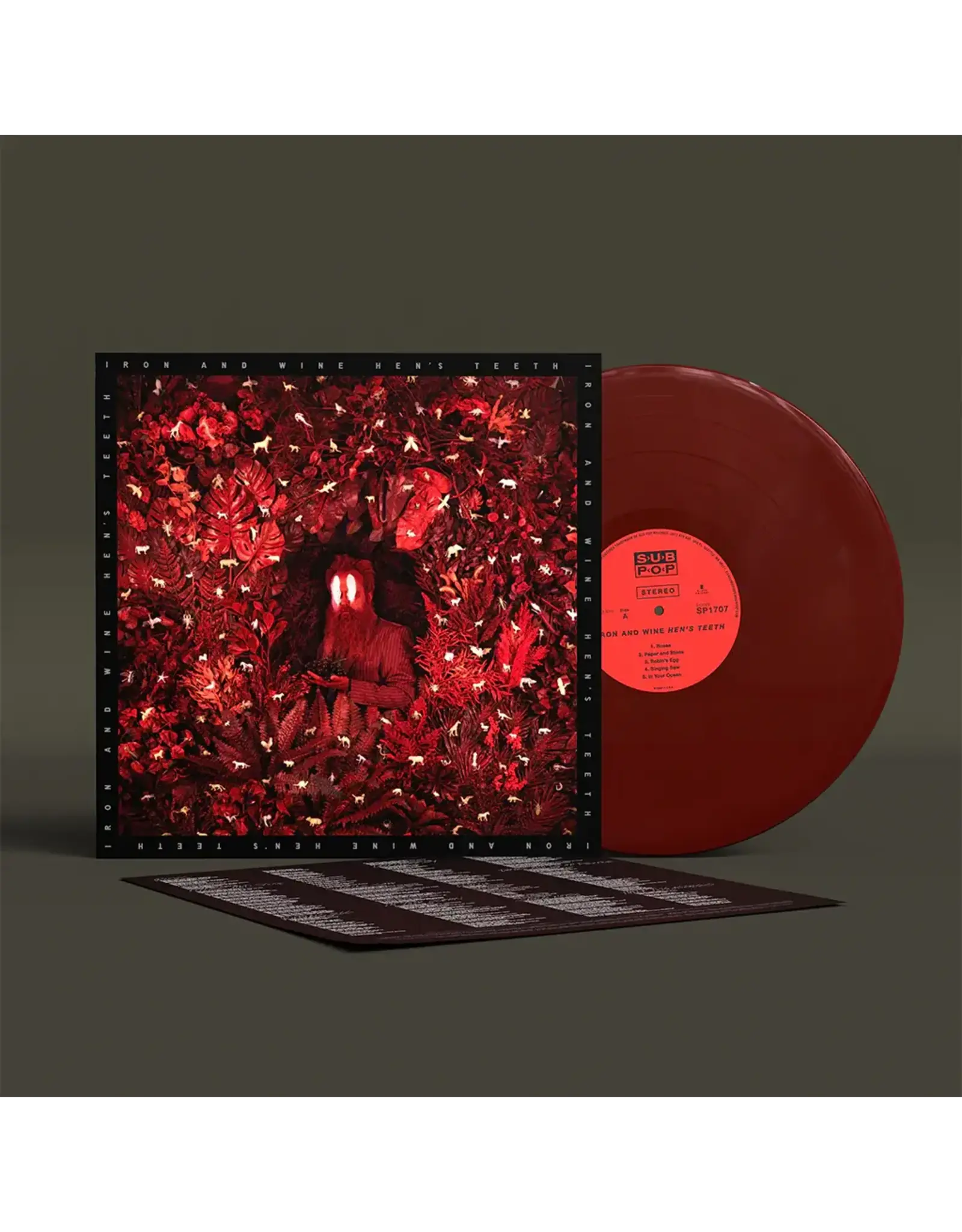 Iron & Wine - Hen's Teeth (Oxblood Vinyl)