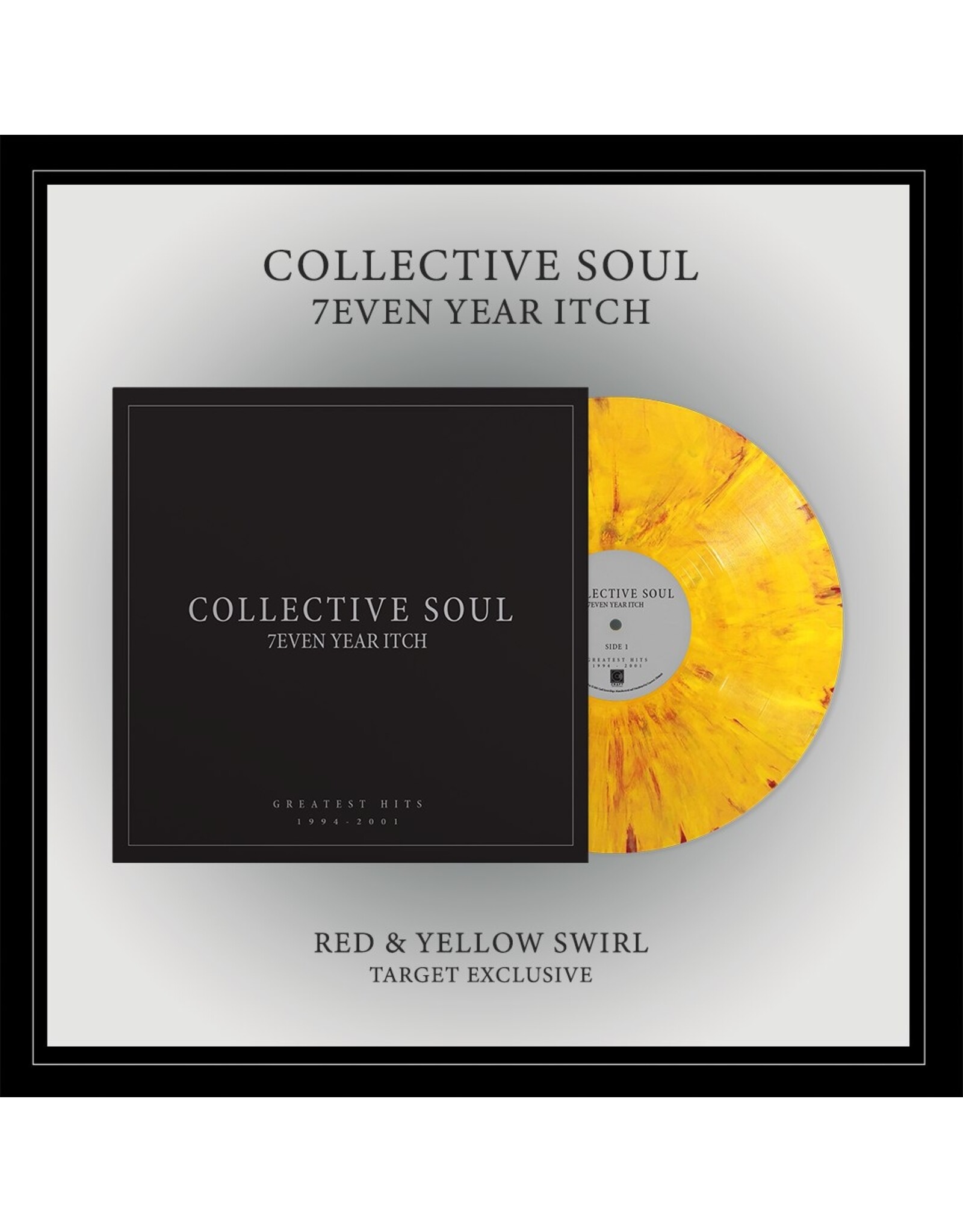 Collective Soul - 7even Year Itch: Greatest Hits 1994-2001 (Red & Yellow Swirl Vinyl)