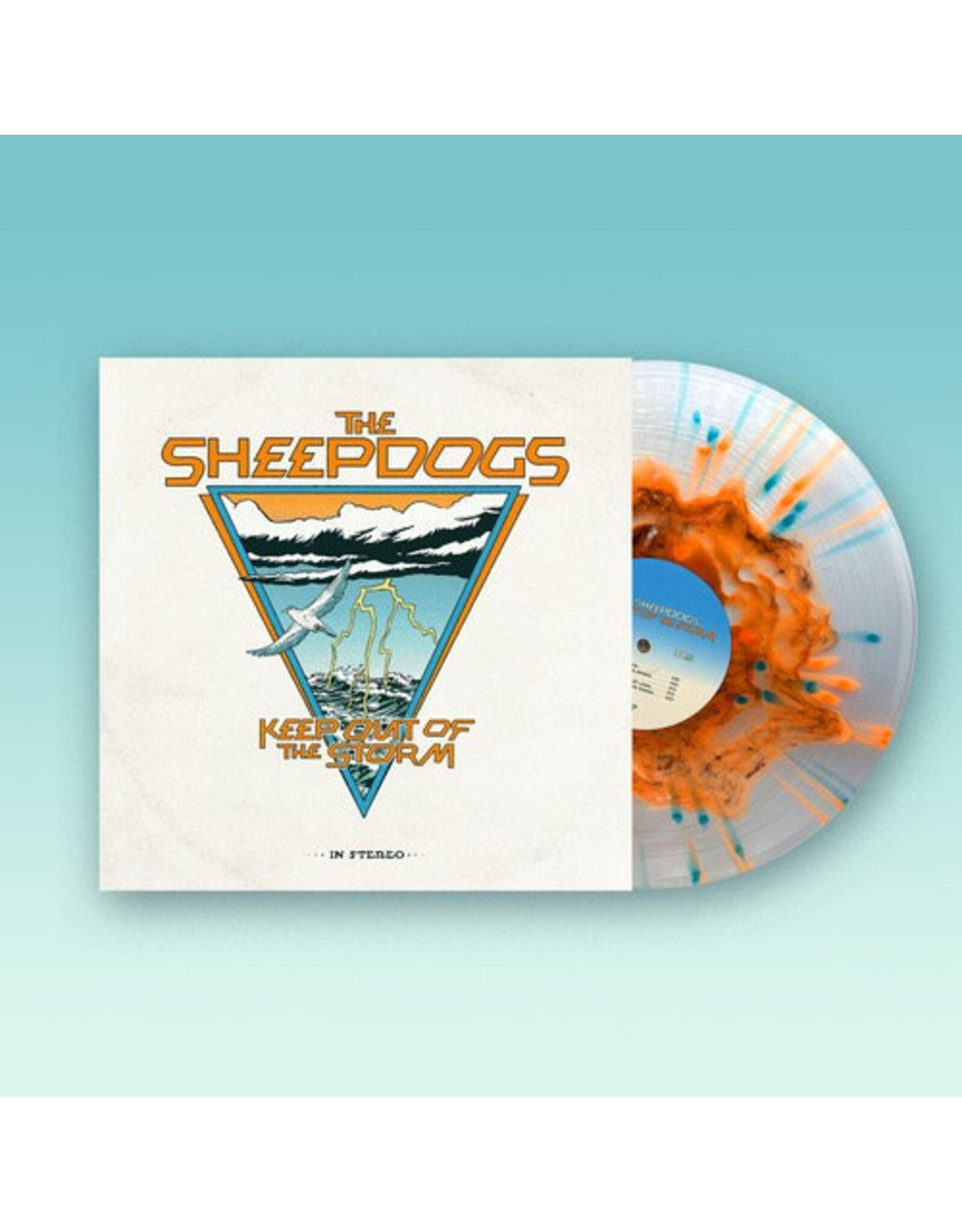 The Sheepdogs - Keep Out Of The Storm (Exclusive Turbulent Orange Splatter Vinyl)