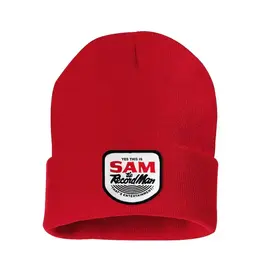 Sam The Record Man / Classic Logo Beanie (Red)
