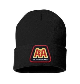 A&A Records & Tapes / Classic Logo Beanie (Black)