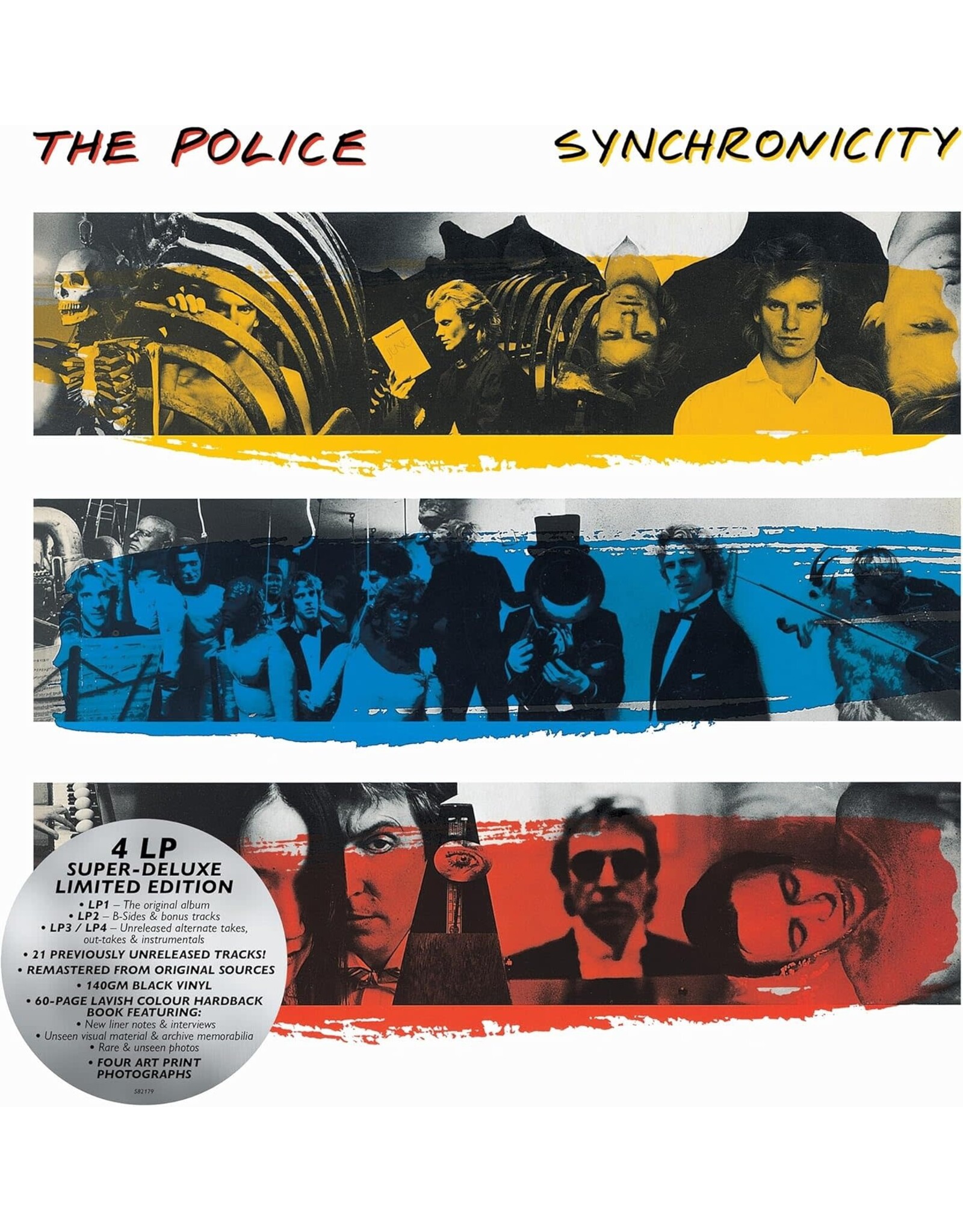 Police - Synchronicity (Deluxe Edition) [Red & Yellow Vinyl]