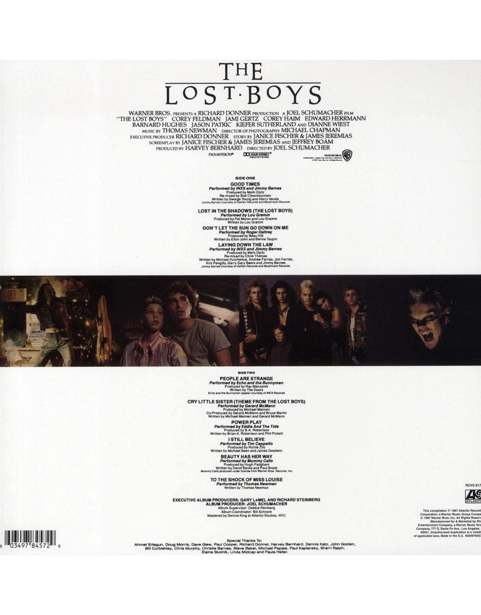 Various Artists - The Lost Boys (Music From The Film) [Cobalt Blue Vinyl]