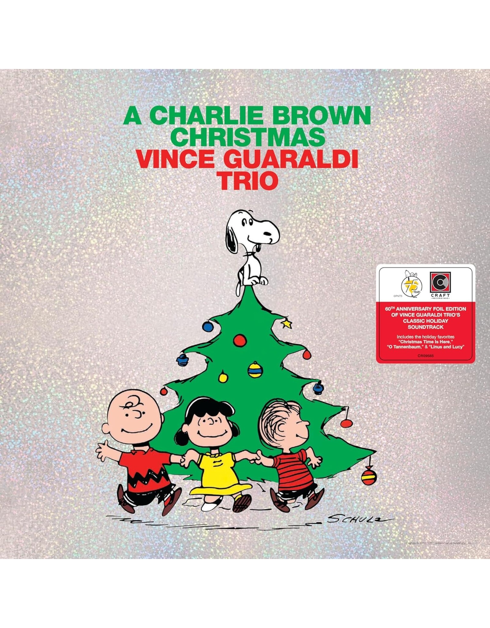 Vince Guaraldi Trio - A Charlie Brown Christmas (60th Anniversary) [Christmas Tree Vinyl]