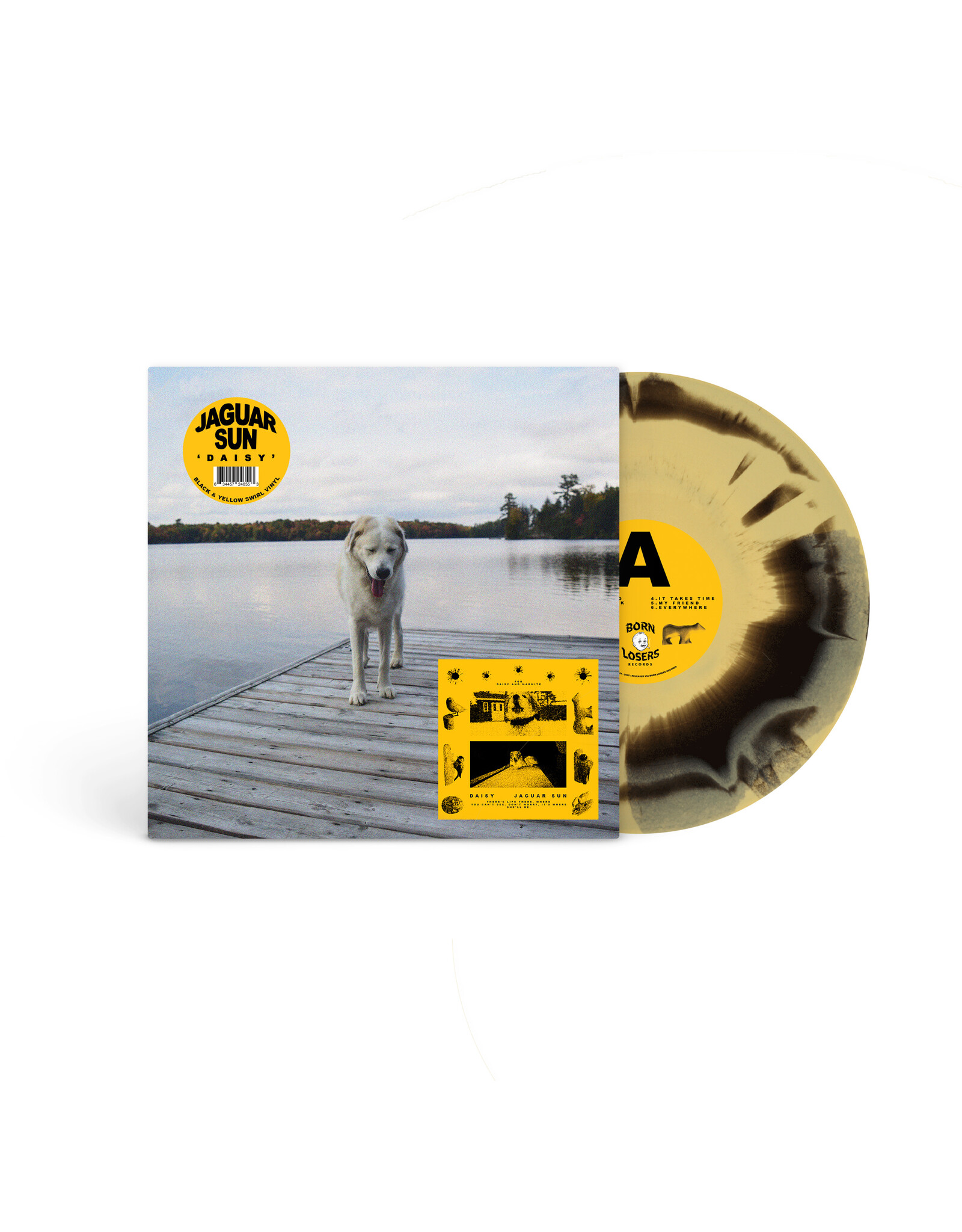 Jaguar Sun - Daisy (Black / Yellow Swirl Vinyl)