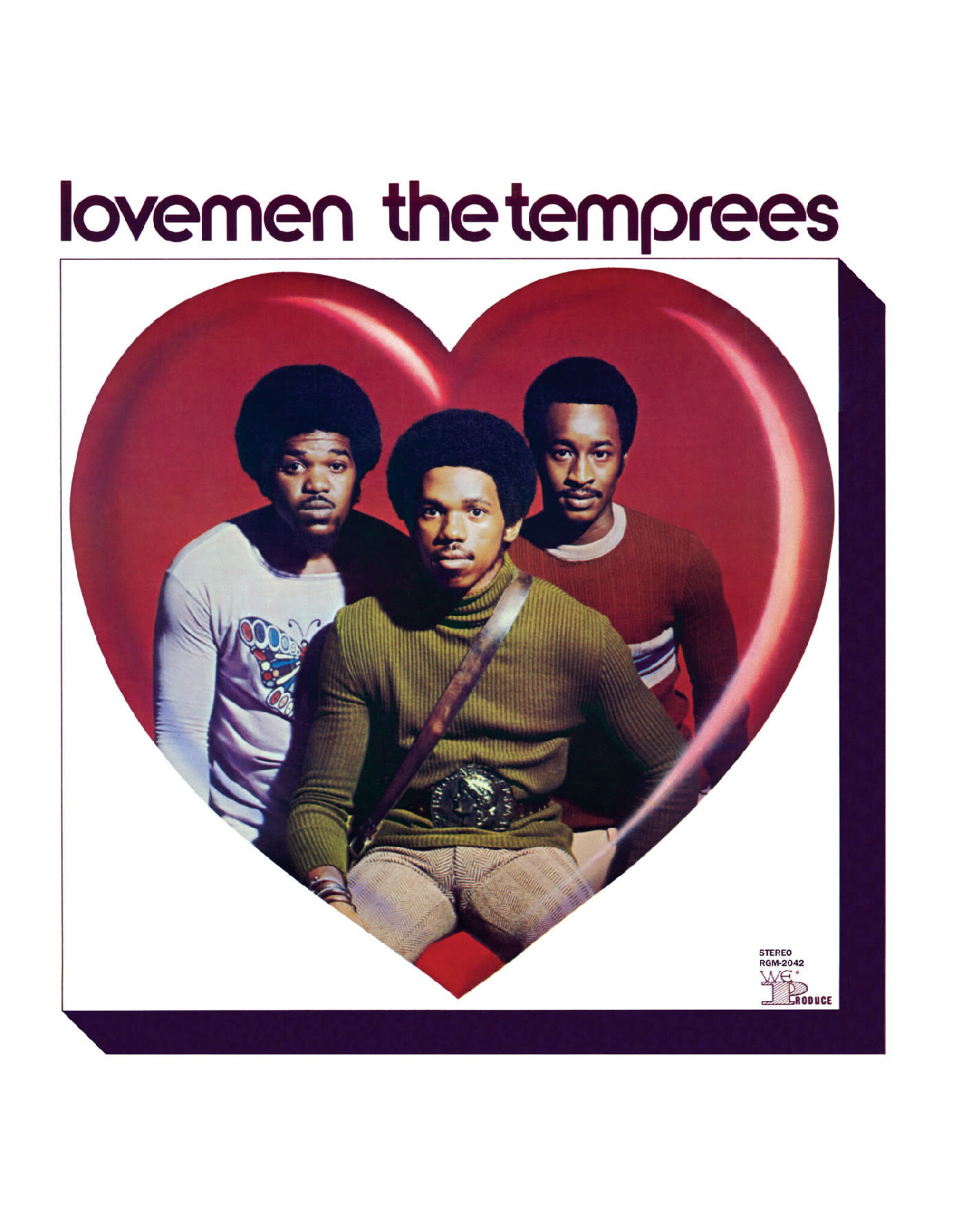 The Temprees - Lovemen (Valentine Red Vinyl)