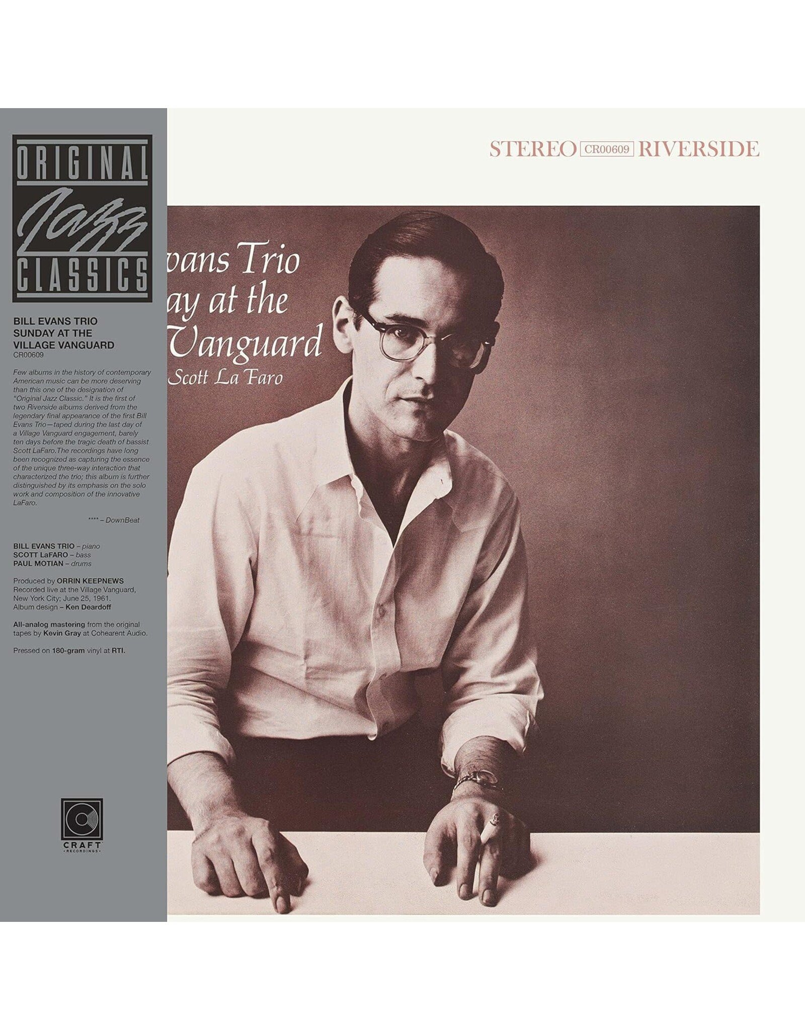 Bill Evans Trio - Sunday At The Village Vanguard (2022 Remaster)[Vinyl]