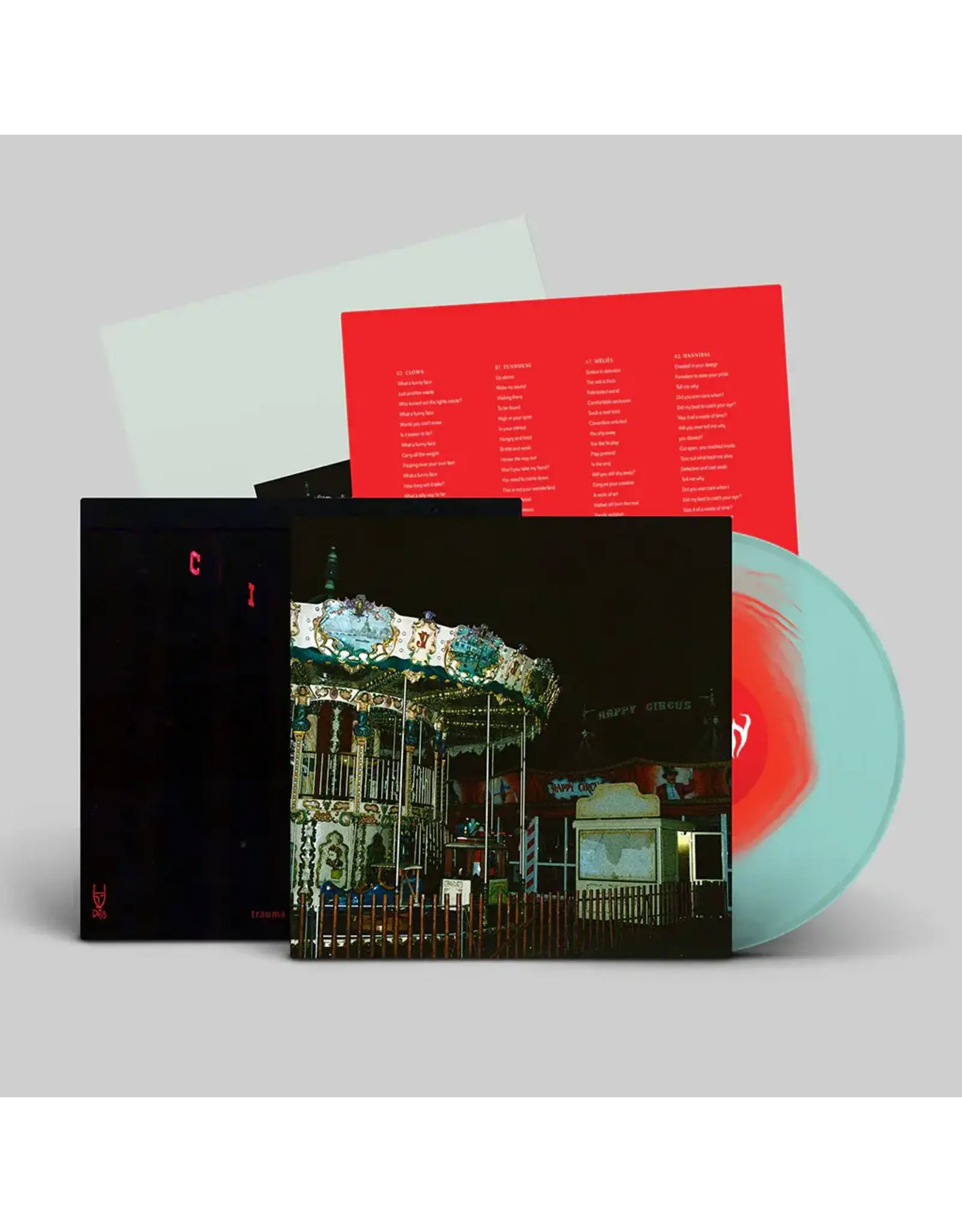 Trauma Ray - Carnival EP (Red and Clear Vinyl)
