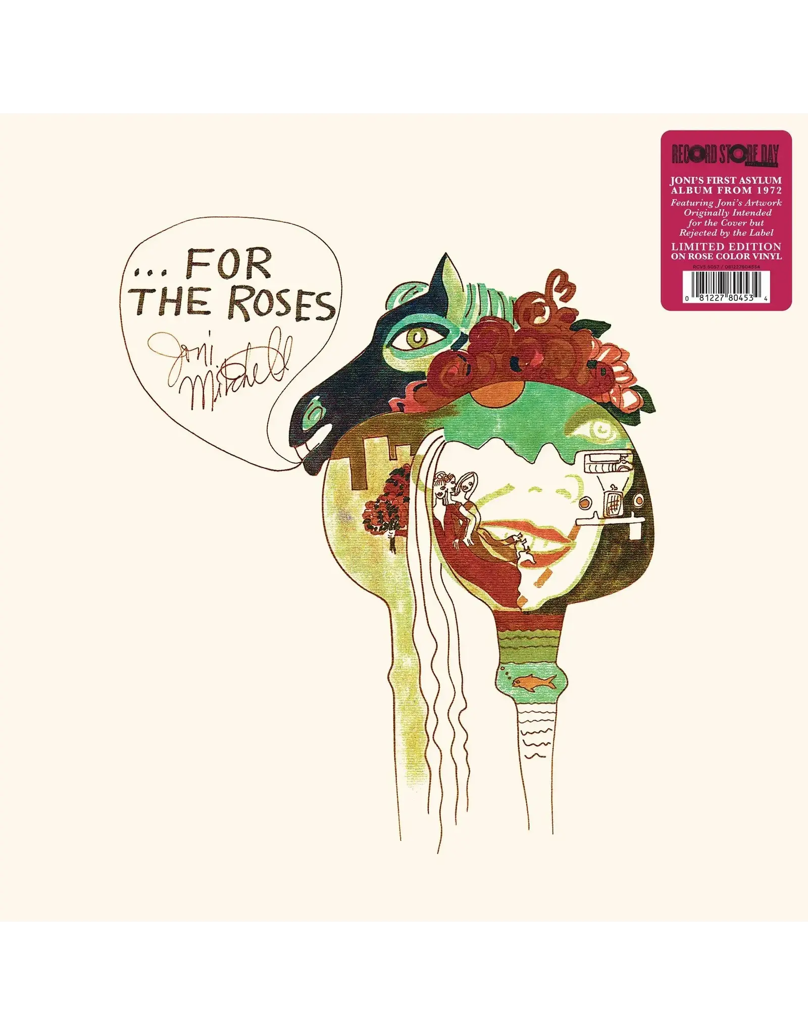 Joni Mitchell - For The Roses (Record Store Day) [Rose Vinyl]