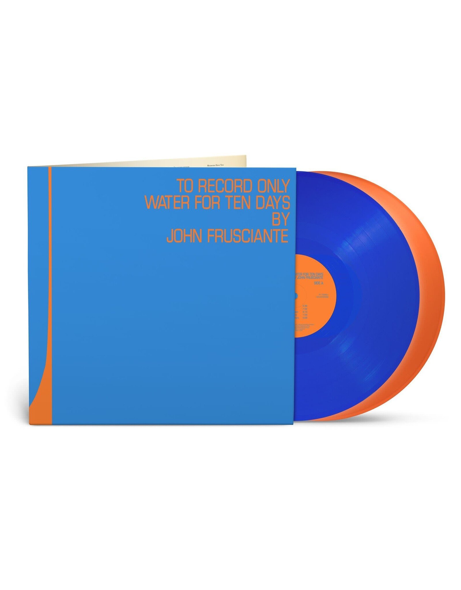 John Frusciante - To Only Record Water For Ten Days (Record Store Day) [Blue & Orange Vinyl]