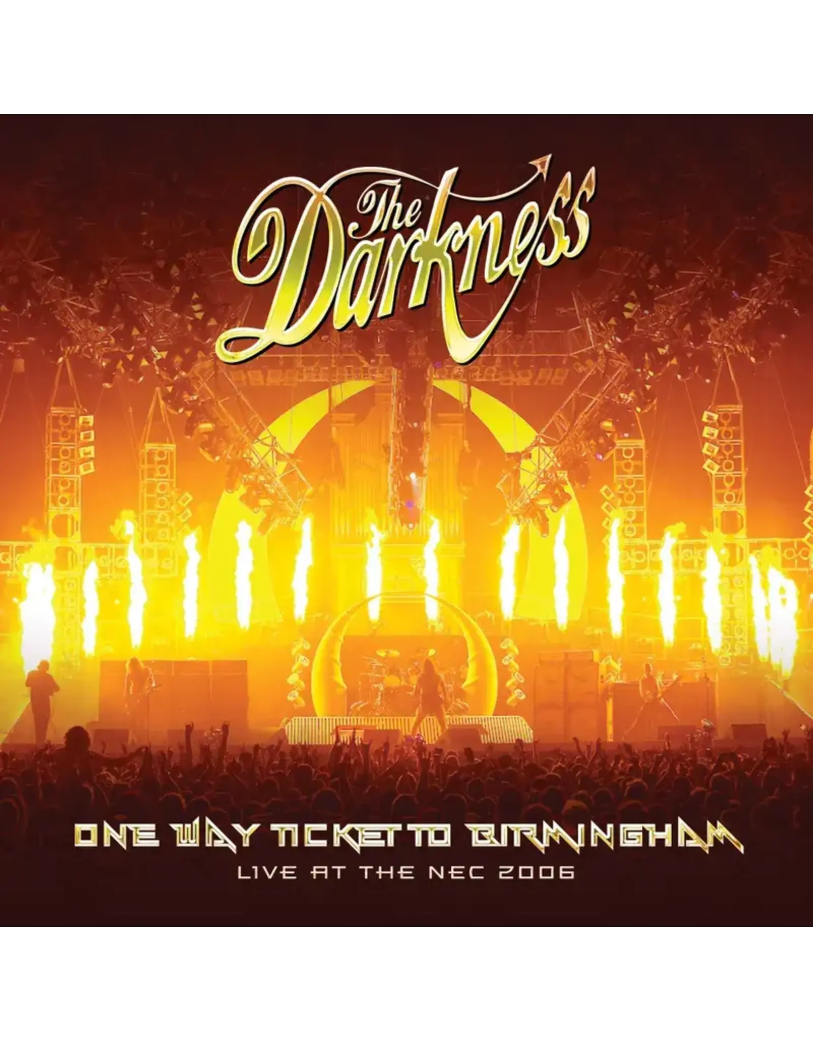 The Darkness - One Way Ticket To Birmingham: Live At The NEC, Birmingham, February 19, 2006 (Record Store Day) [Red & Yellow Marble Vinyl]