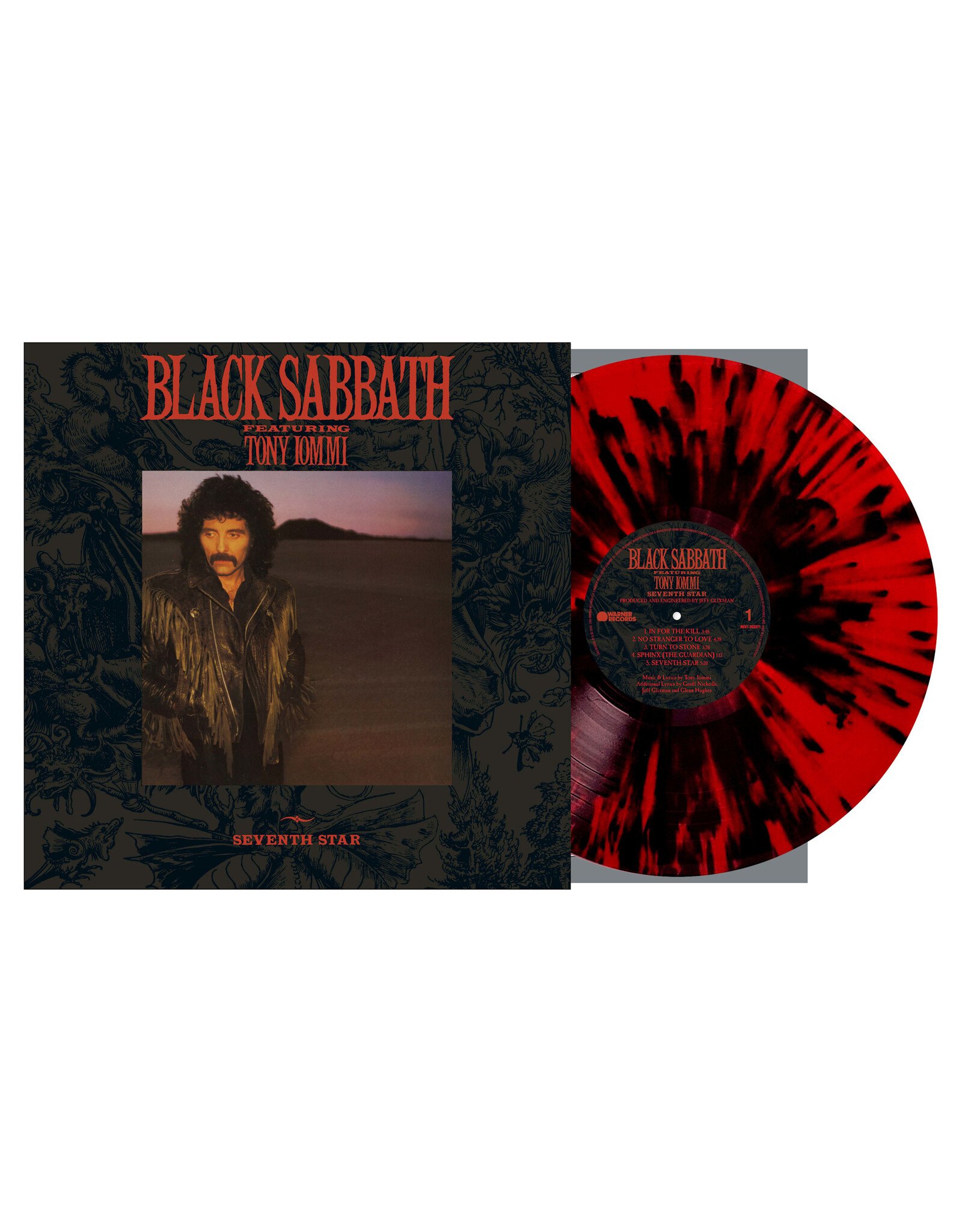 Black Sabbath - Seventh Star (Record Store Day) [Red & Black Splatter Vinyl]