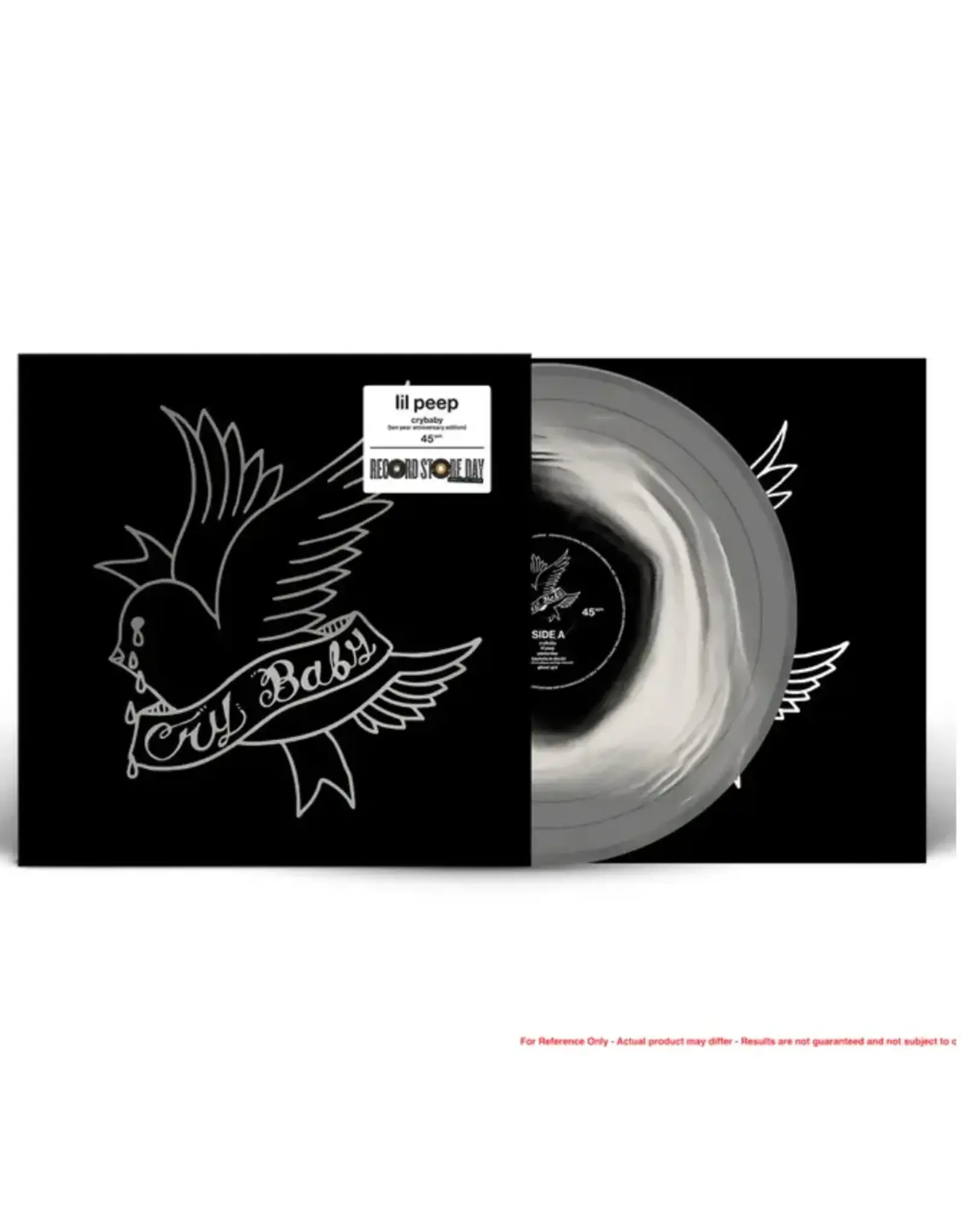 Lil Peep - Crybaby: 10th Anniversary (Record Store Day) [Black-In-White Swirl Vinyl]