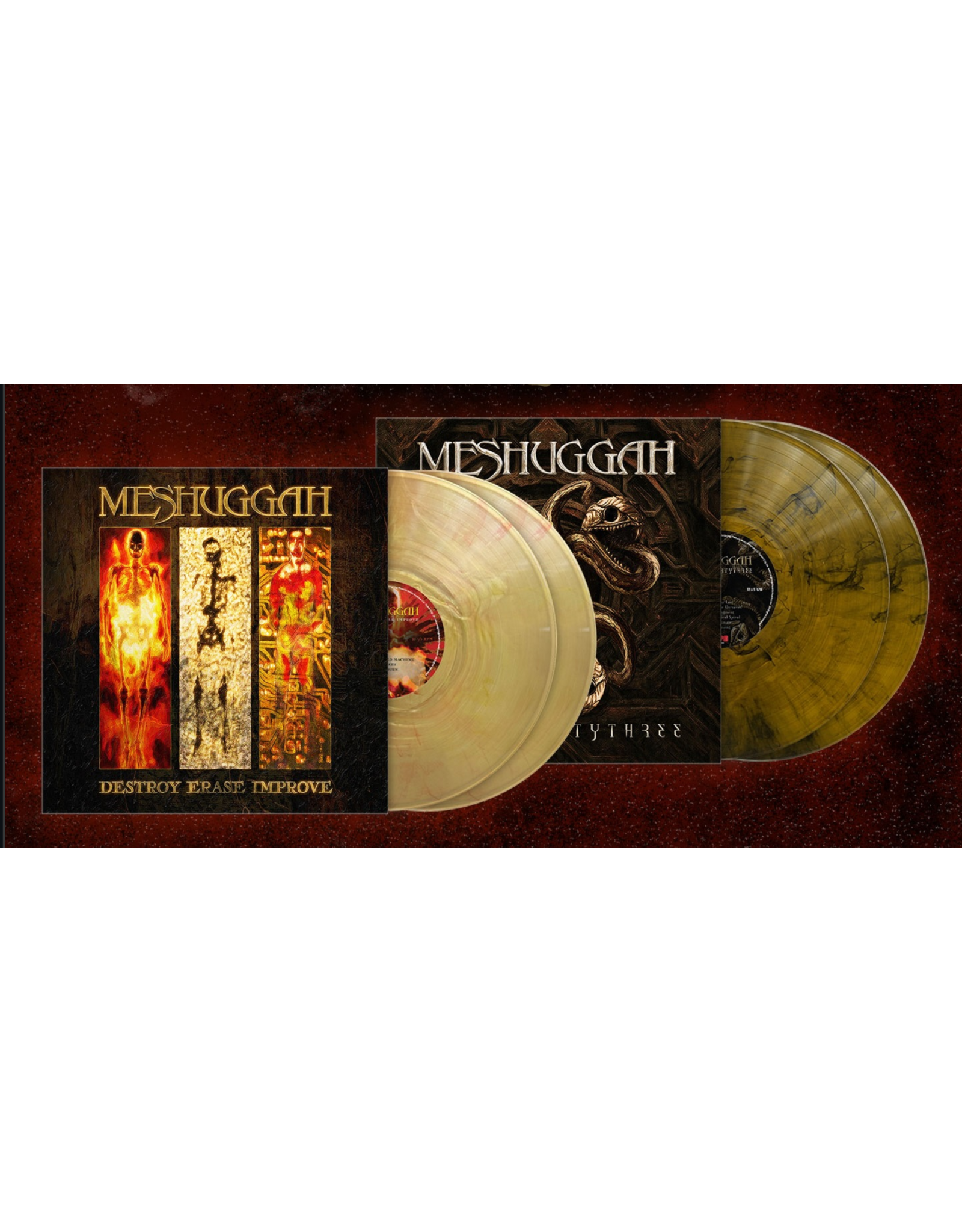 Meshuggah - Catch ThirtyThree (Record Store Day) [Amber Wave Vinyl]