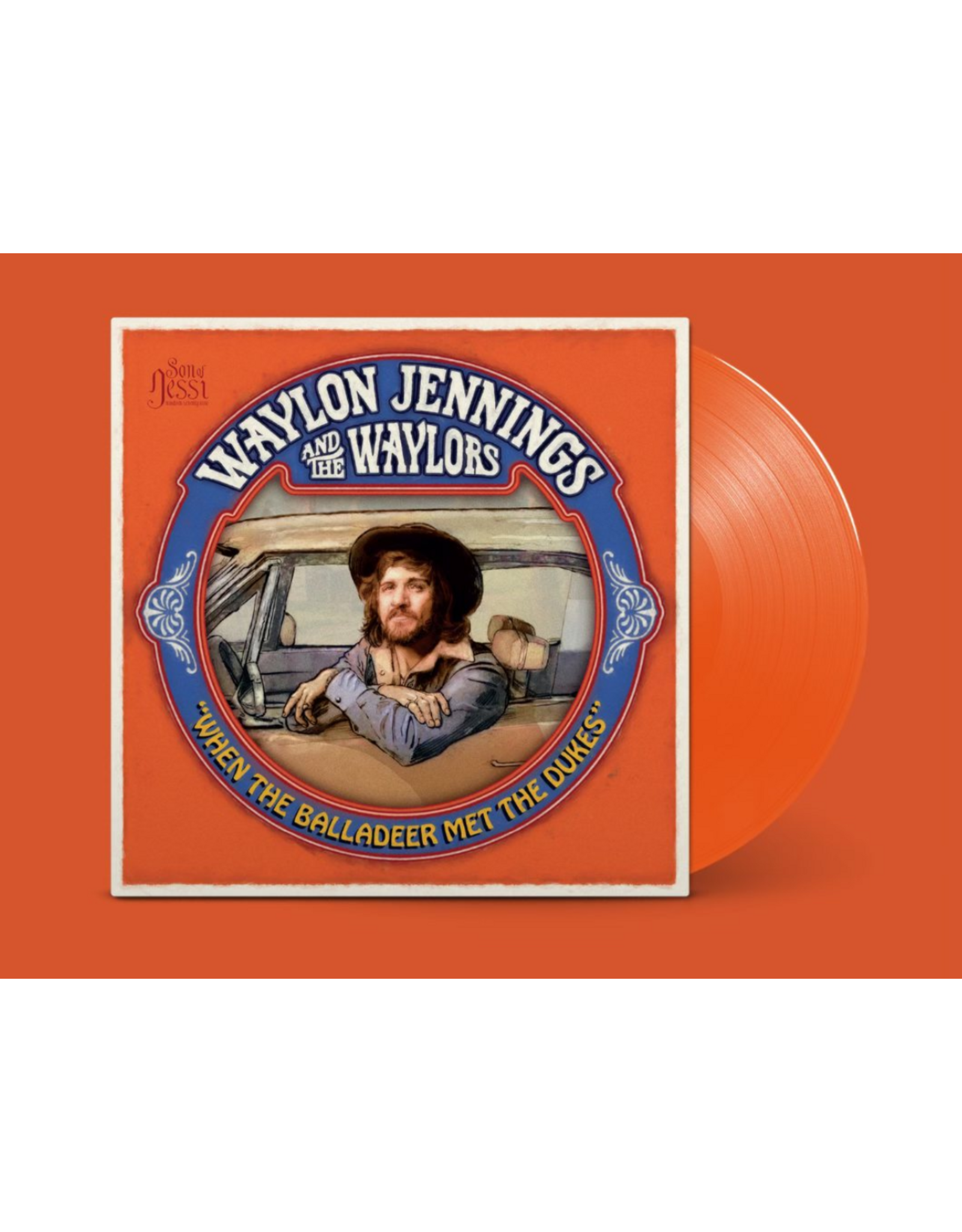 Waylon Jennings - When The Balladeer Met The Dukes (Record Store Day) [Neon Orange Vinyl]