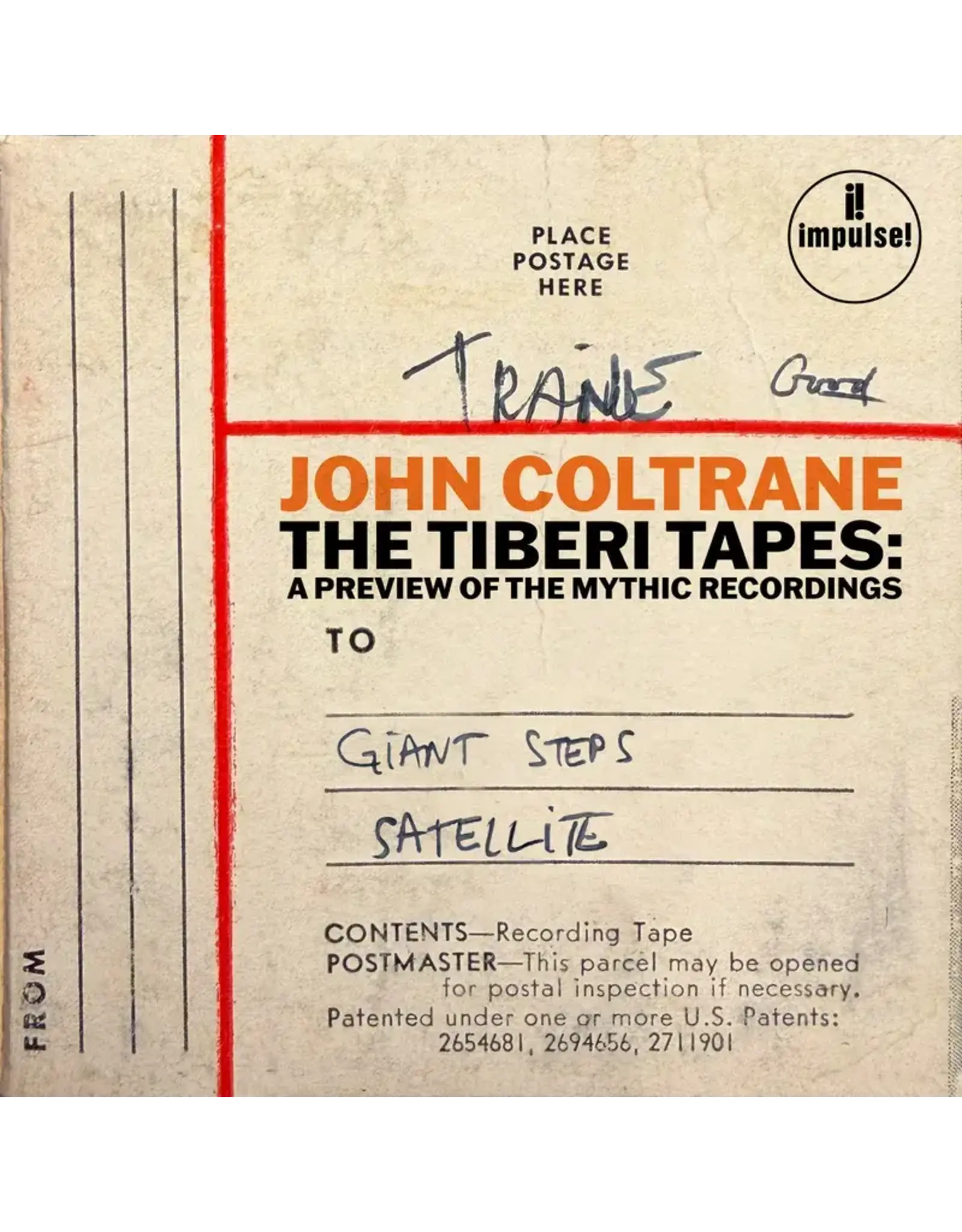 John Coltrane - The Tiberi Tapes: A Preview of the Mythic Recordings (Record Store Day)