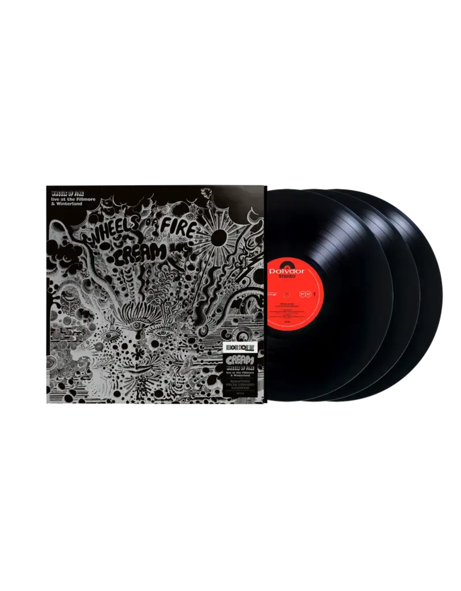 Cream - Wheels Of Fire: Live At The Fillmore Auditorium & Winterland Ballroom (Record Store Day) [3LP]